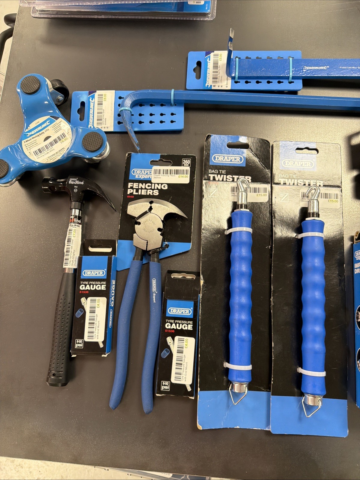 Draper & Silverline Hand Tools – job lot