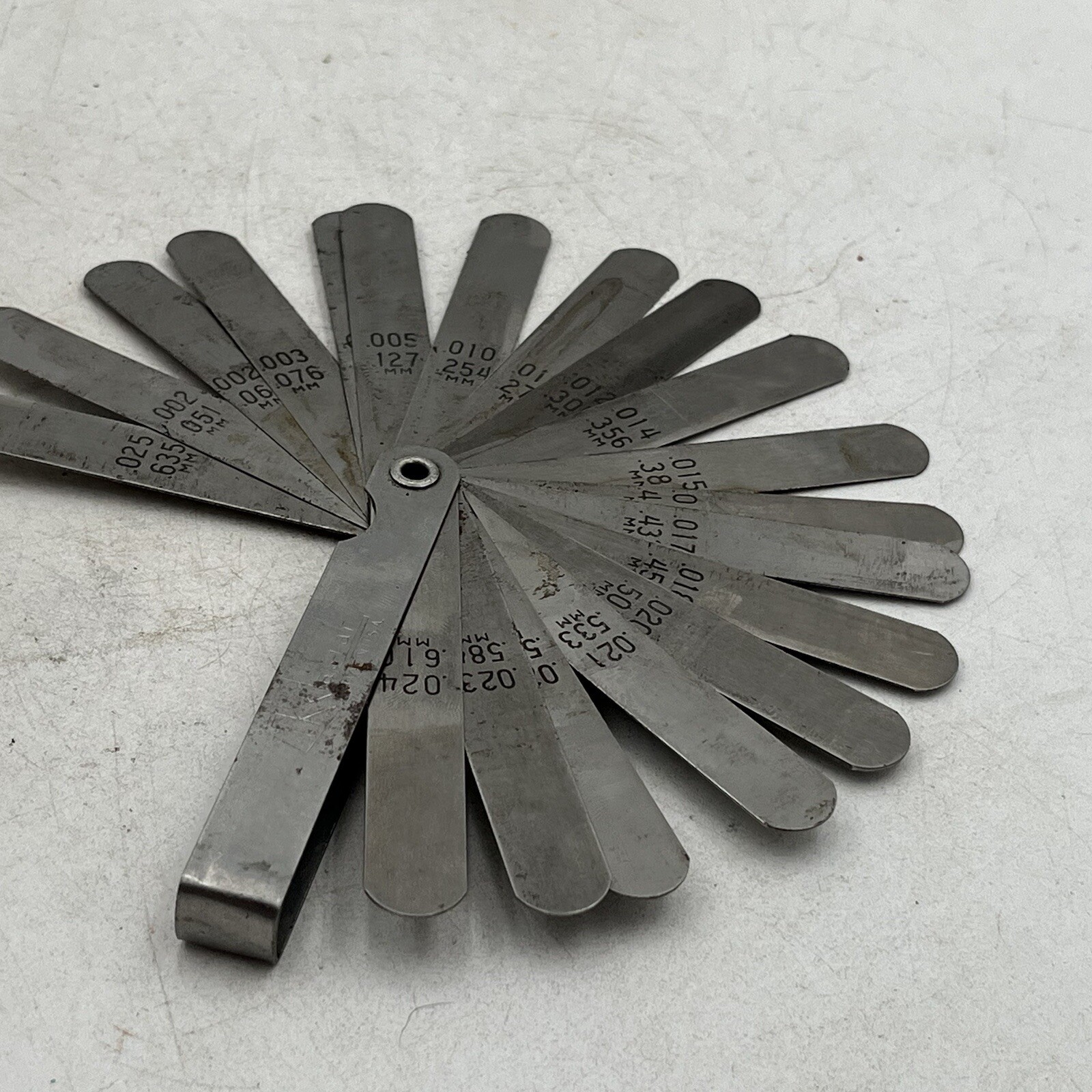 Vintage KASTAR Feeler Gauge High Variation of Thicknesses See Pictures