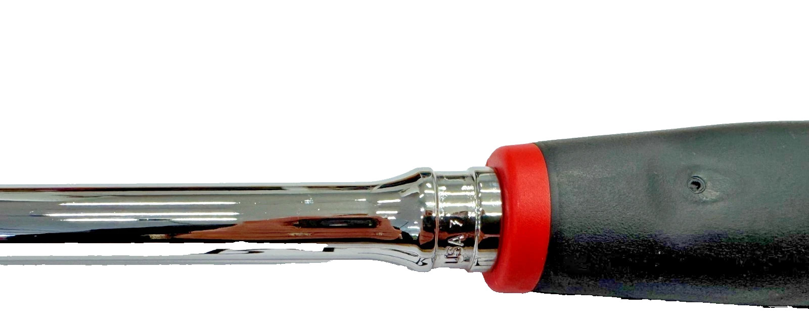 Snap-on Tools LOCKING 3/8″ Drive RED Soft Grip Long Flex Ratchet FHLX80B USA NEW