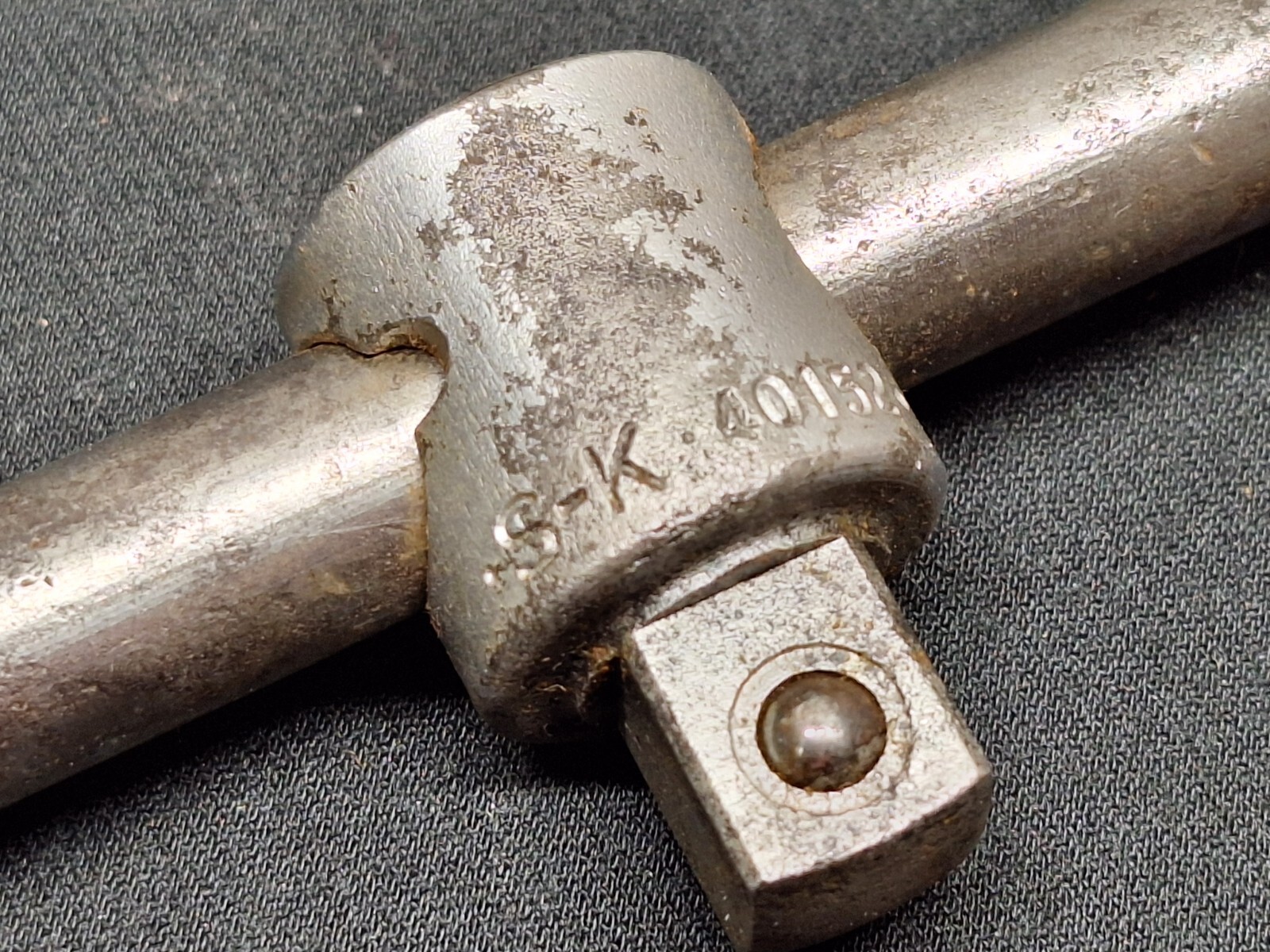 Vintage S-K 40152 SLIDING T HANDLE BREAKER BAR 1/2″ DRIVE 10″ Long