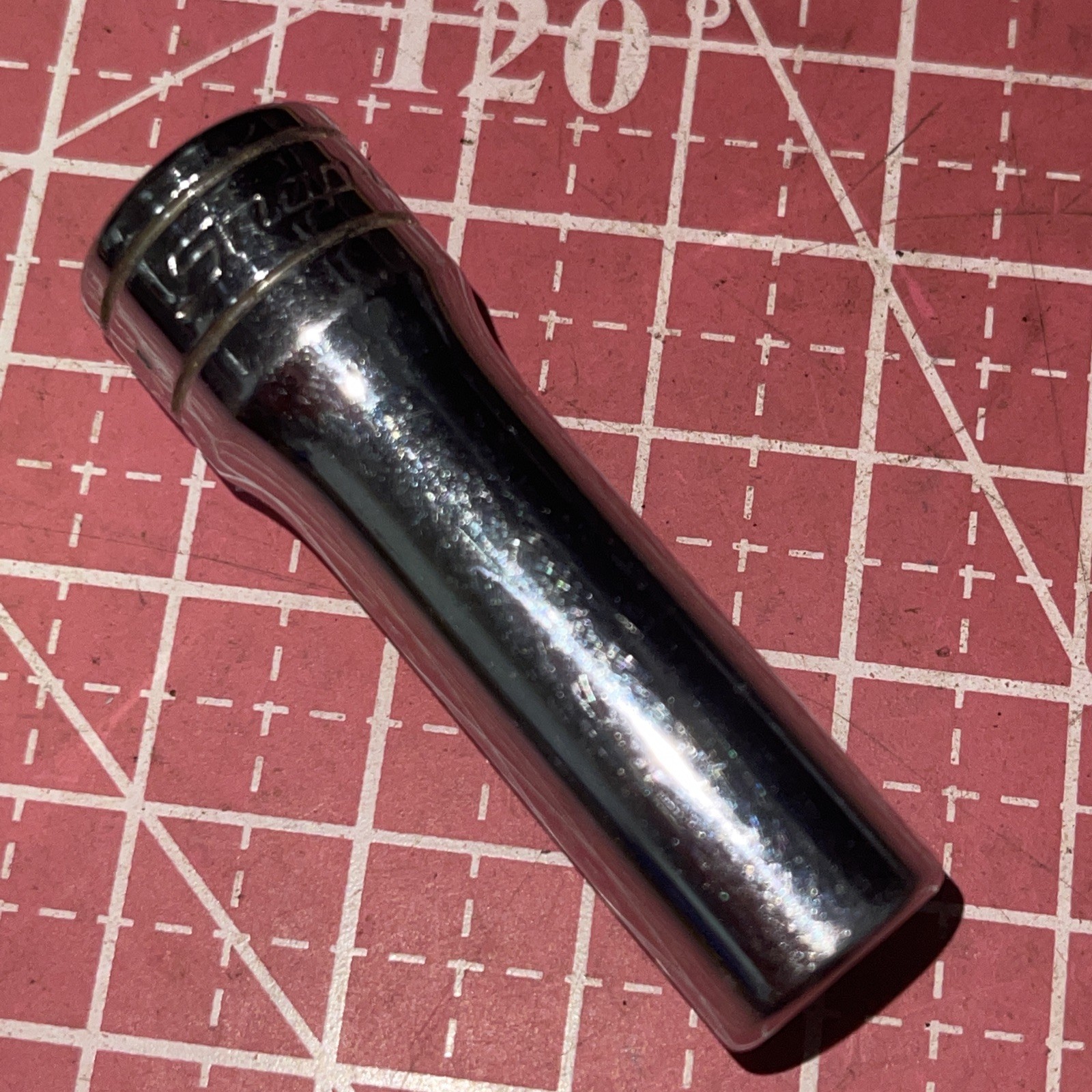 Snap on USA SFS121 3/8 In SAE 3/8″ Drive 6 Point Deep Socket SFS-121 Nice !!!
