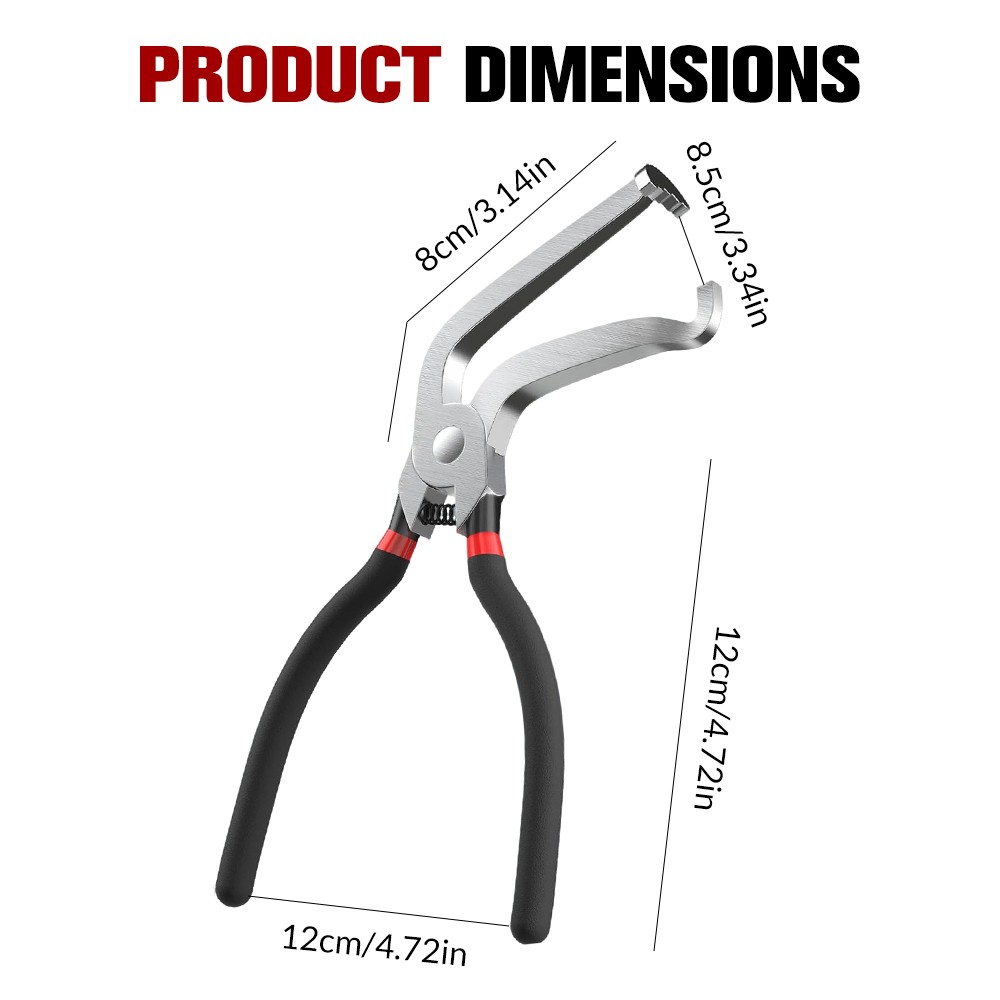 2pcs Electrical Connector Disconnect Pliers for Car Automotive Plug Removal Tool