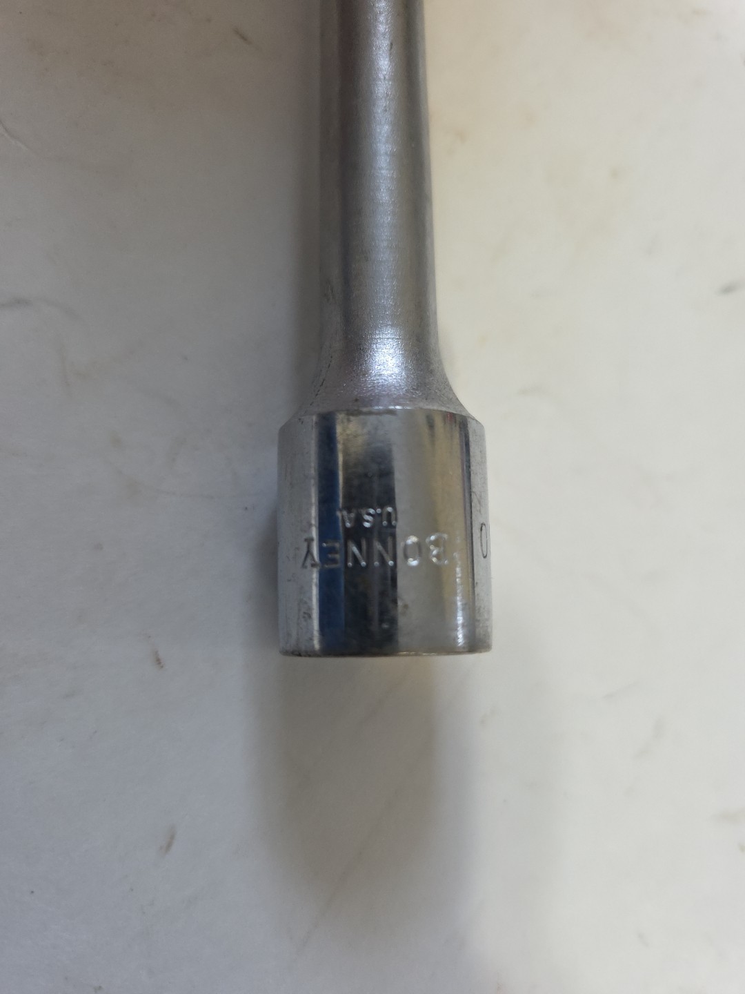 10 inch extension, 1/2 inch drive, Bonney A610, Chrome, USA, Vintage Nice!!’
