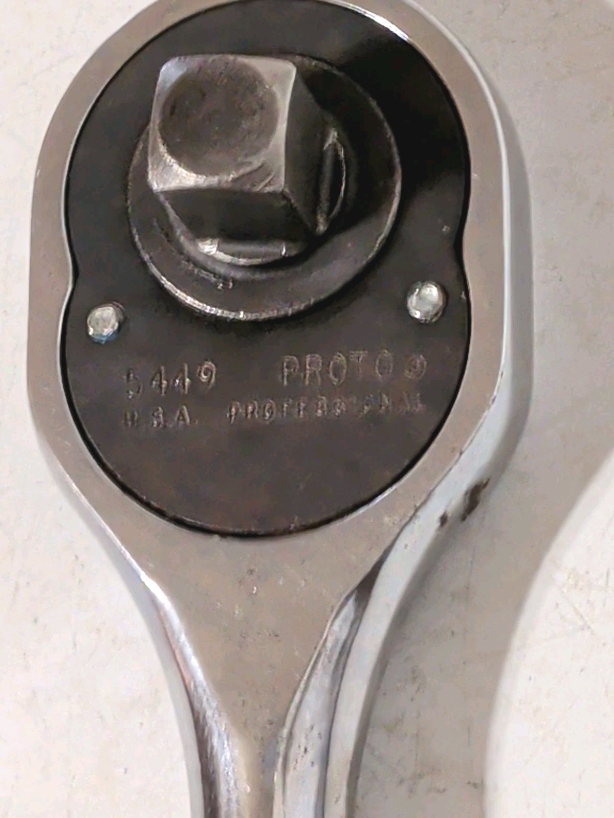 Proto Professional 5449 1/2″ Drive Ratchet Wrench Knurled Handle USA Made Tool