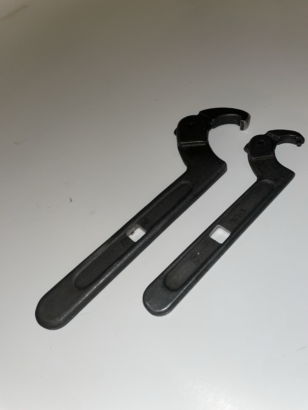 Blue-Point Aps 351 And Ahs 301 3/4″ – 3”Adjustable Hook Spanner Wrench’s USA