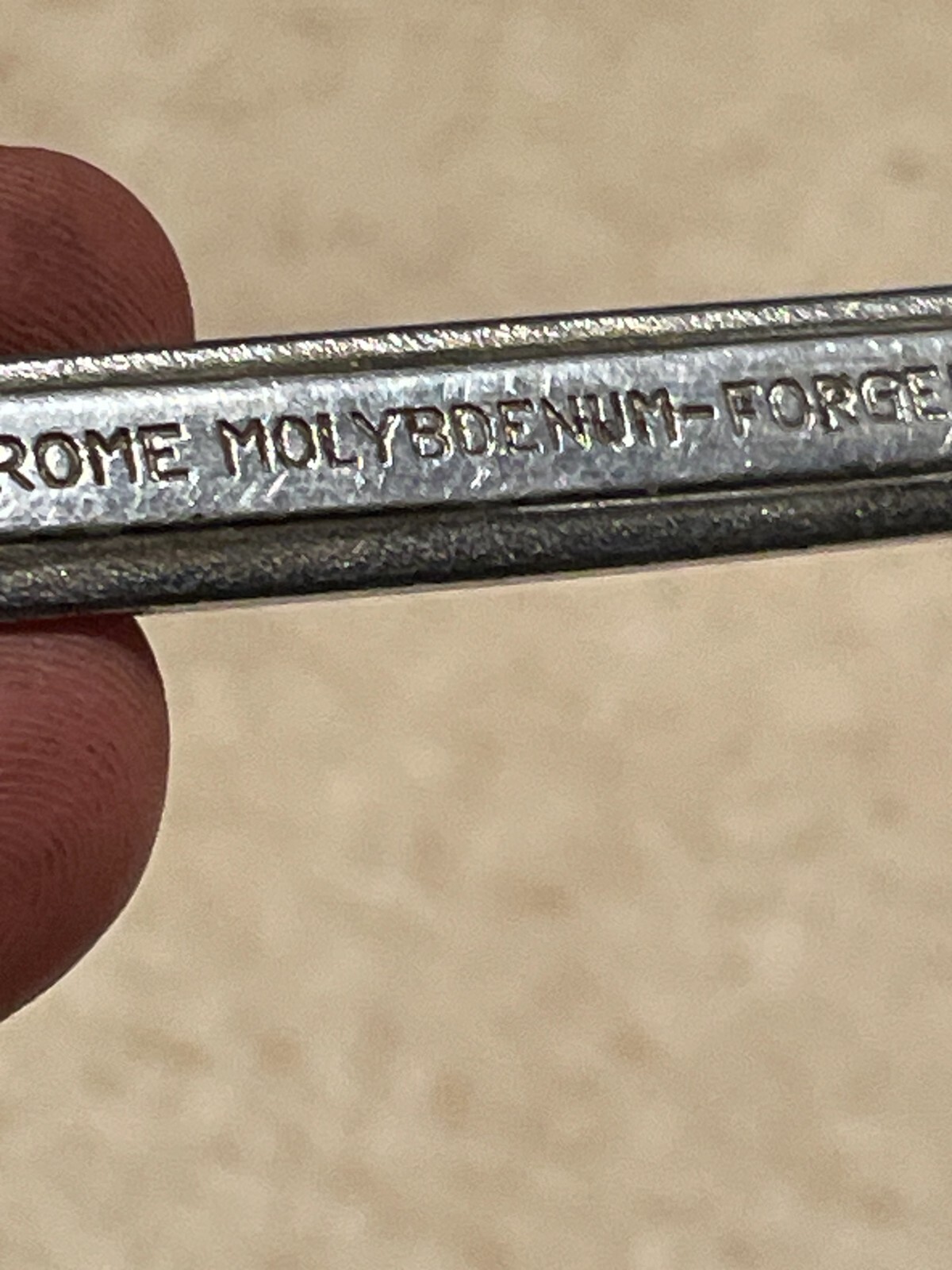 VTG ETC – Industrial Wrench 3/8 7/16 chrome molybdenum forged japan