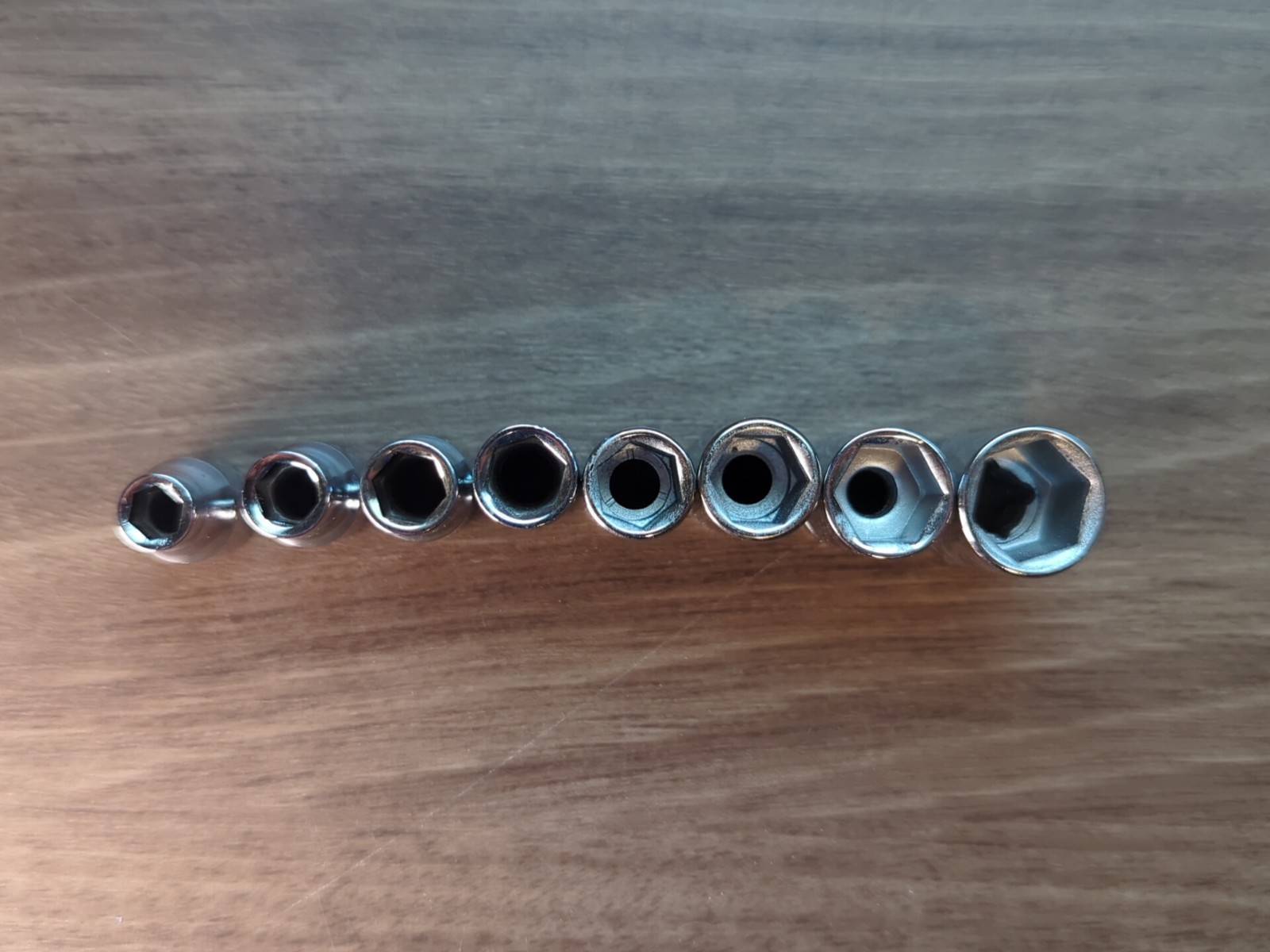 CRAFTSMAN 1/4″ Drive SAE SOCKET G Series 8 Piece Made in USA Set 6pt 3/16-7/16