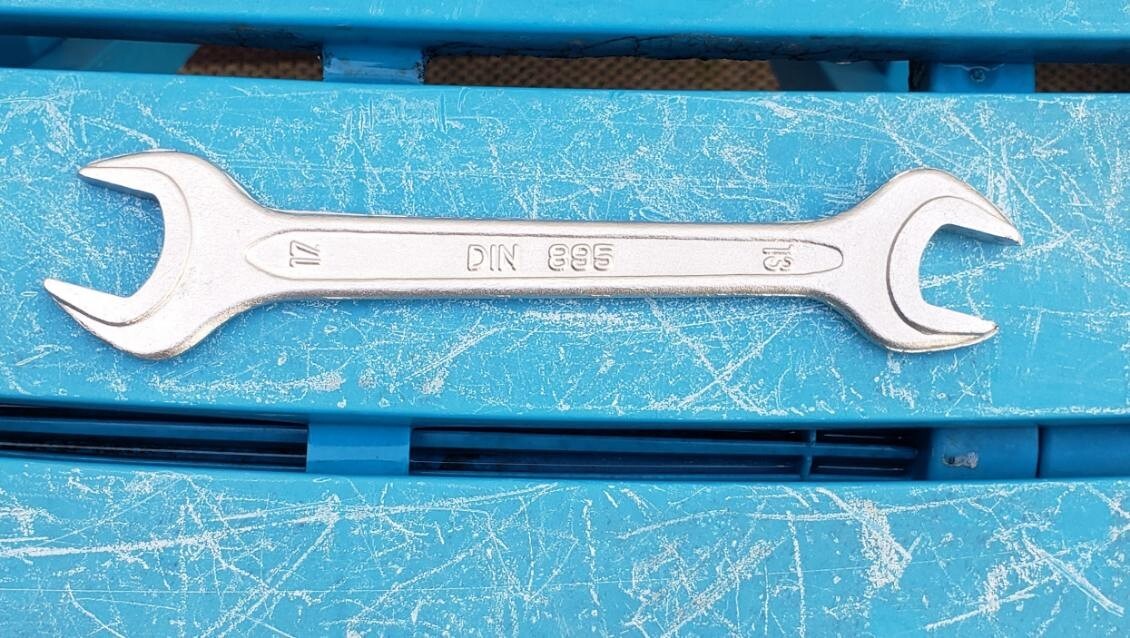 UNIOR 112-13×17 Double Open End Wrench 13mm 17mm Slovenia