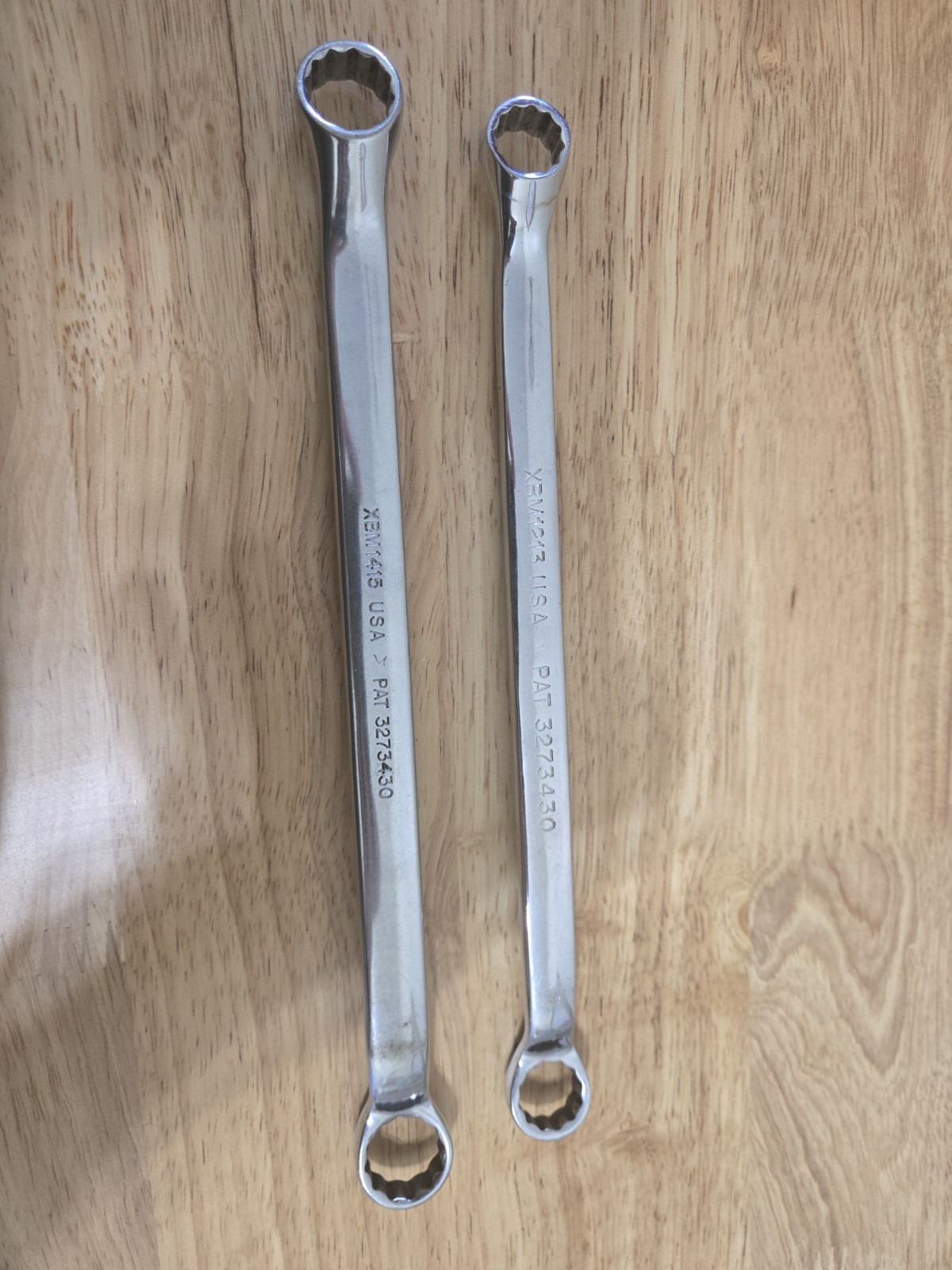 Snap-on XBM1213 & XBM 1415 12mm, 13mm, 14mm &15mm Offset Box Wrenchs