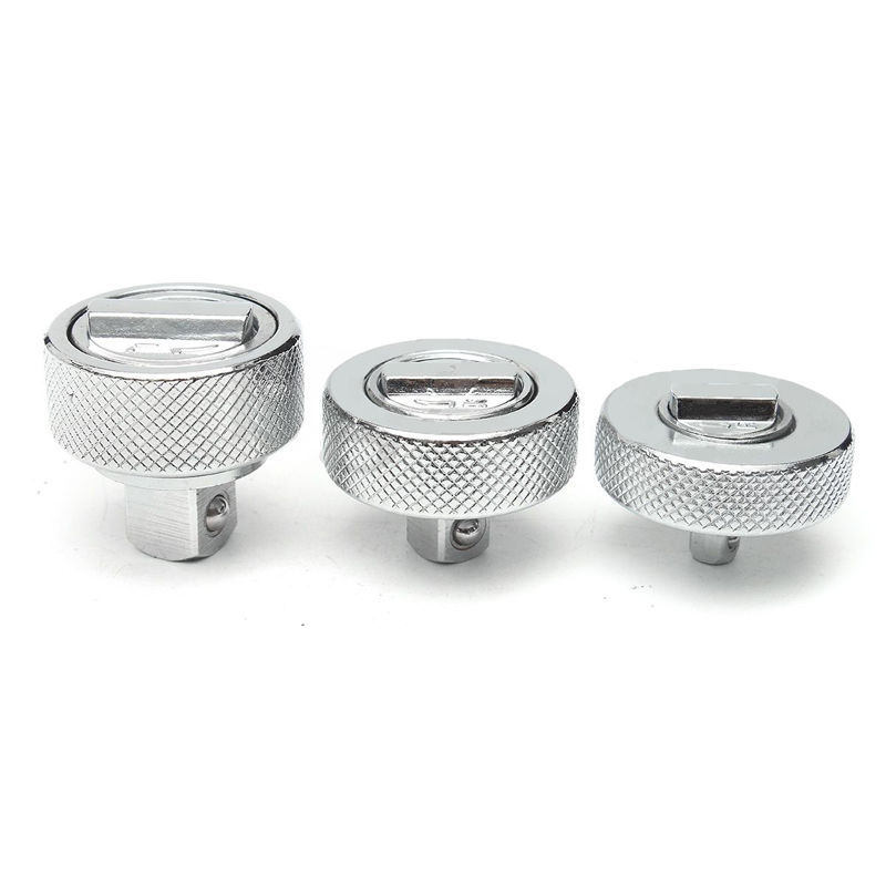 Brand New 3 PC 1/4″, 3/8″, 1/2″ Palm Thumb Wheel Drive Ratchet Set Ship