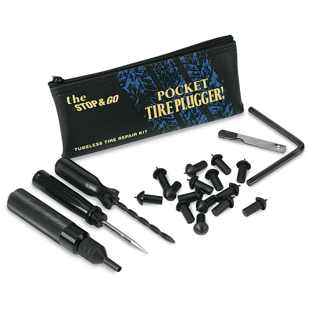 Stop & Go Pocket Tire Plugger for Tubeless Tires – 1000
