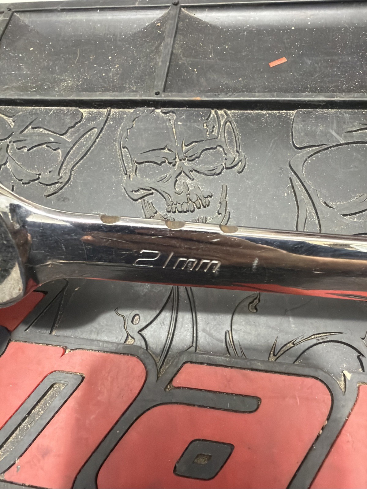 Snap On Tools Flank Drive Combination Wrench 21MM OEXM210B 12Pt READ DESCRIPTION