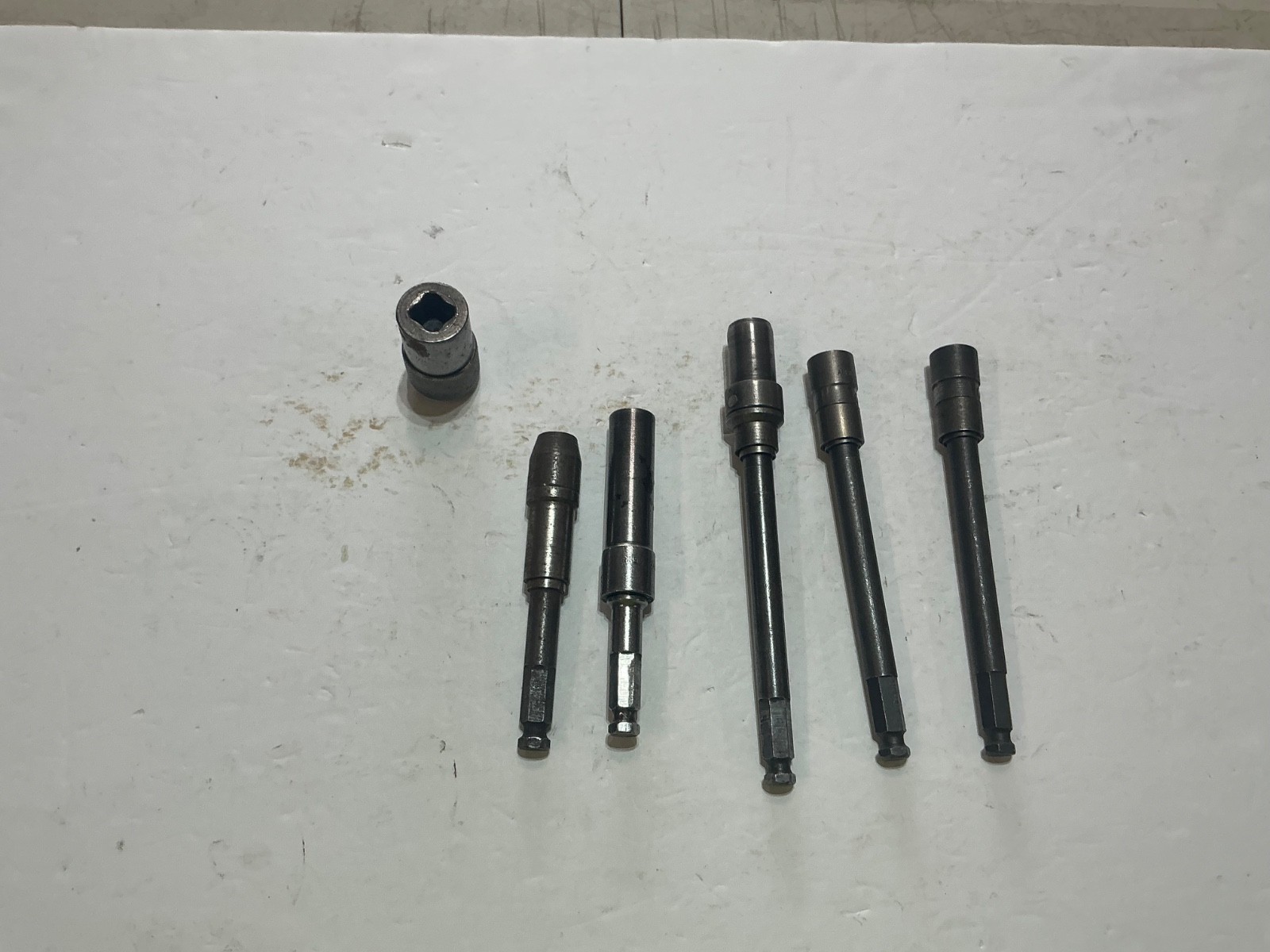 Apex 1/2″ drive to 7/16″ hex drive adapter & 5 asst sockets all for $35