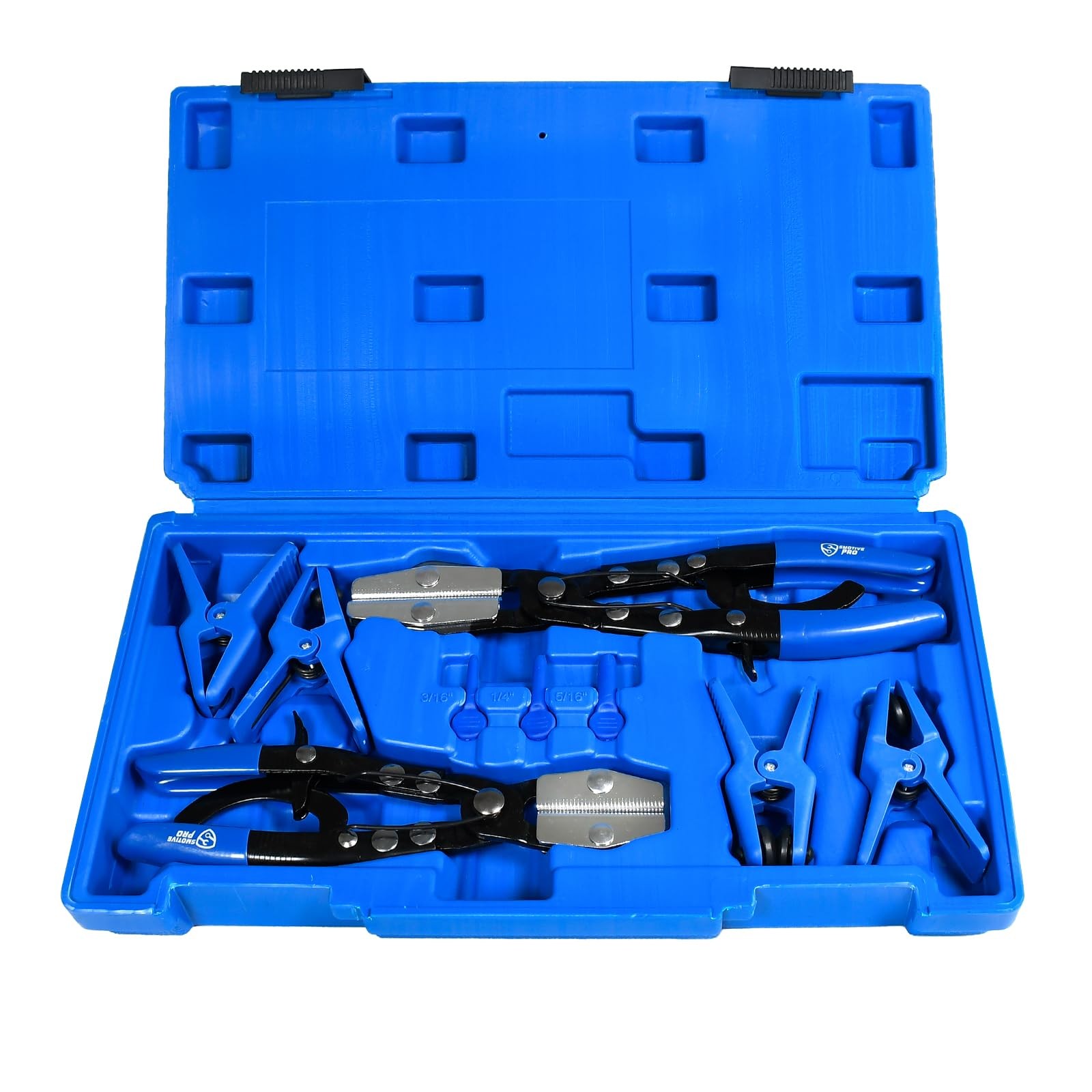9 PCS Hose Fluid Stopper Set Fuel Line Clamp 8/10 Inch Pinch Pliers Steel