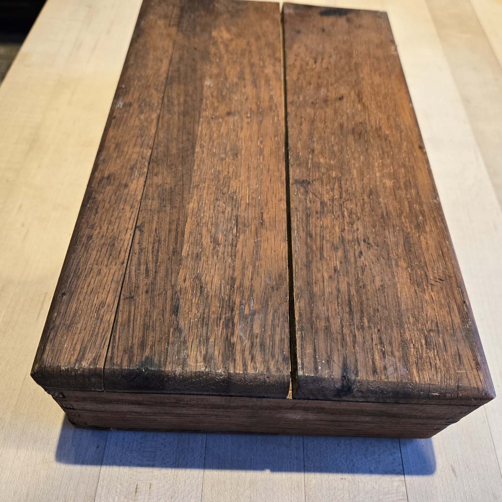 IRWIN Auger Bit Set in Oak Box with Original Booklet