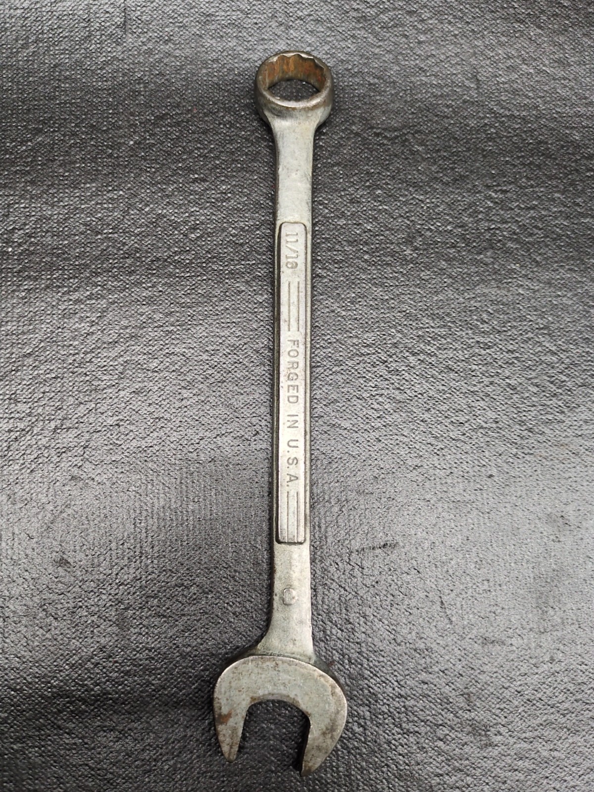 Craftsman 11/16 in Combination Wrench =Forged in USA= Vintage Series