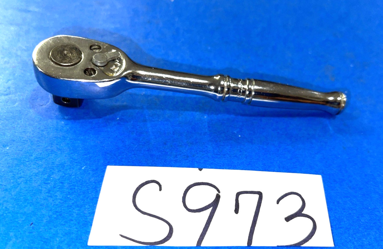 SNAP-ON TOOLS 3/8 DRIVE COMPACT HEAD RATCHET 4-3/8 INCHES LONG FM70A