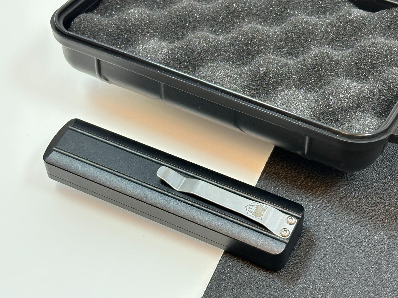 NEW Cobratec OTF Trim Clip DUAL ACTION Removal Tool w/ Pocket Clip Black #CTTCRT