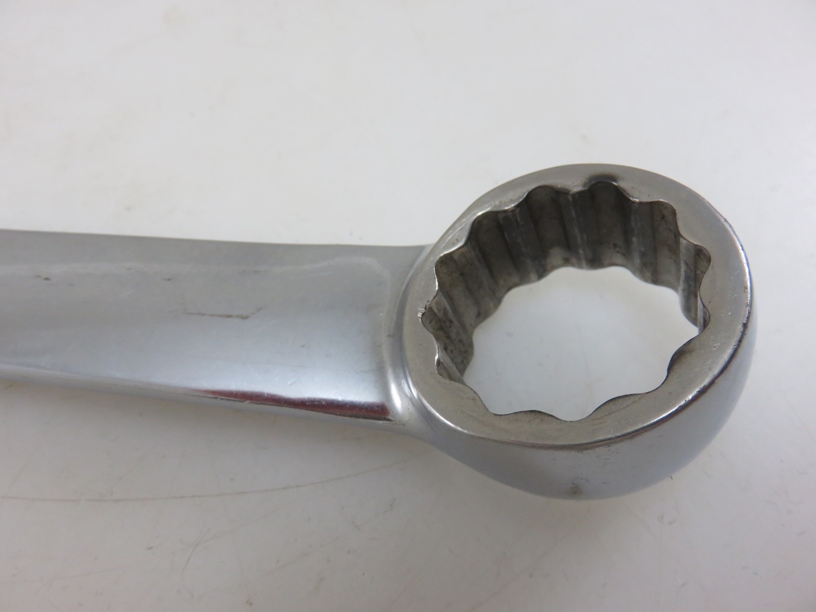 Snap-On OEX36 1-1/8″ Combination Wrench 12pt 15.5″ Long Vintage