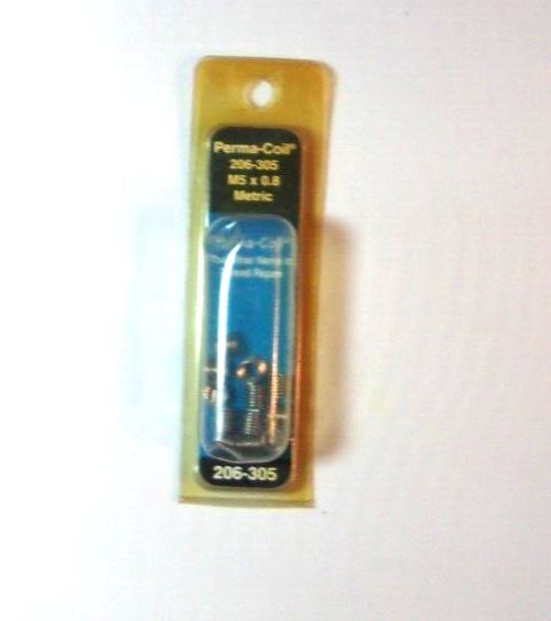 PERMA-COIL 206-305 M5 x 0.8 Metric Thread Repair Inserts, New -USA MADE
