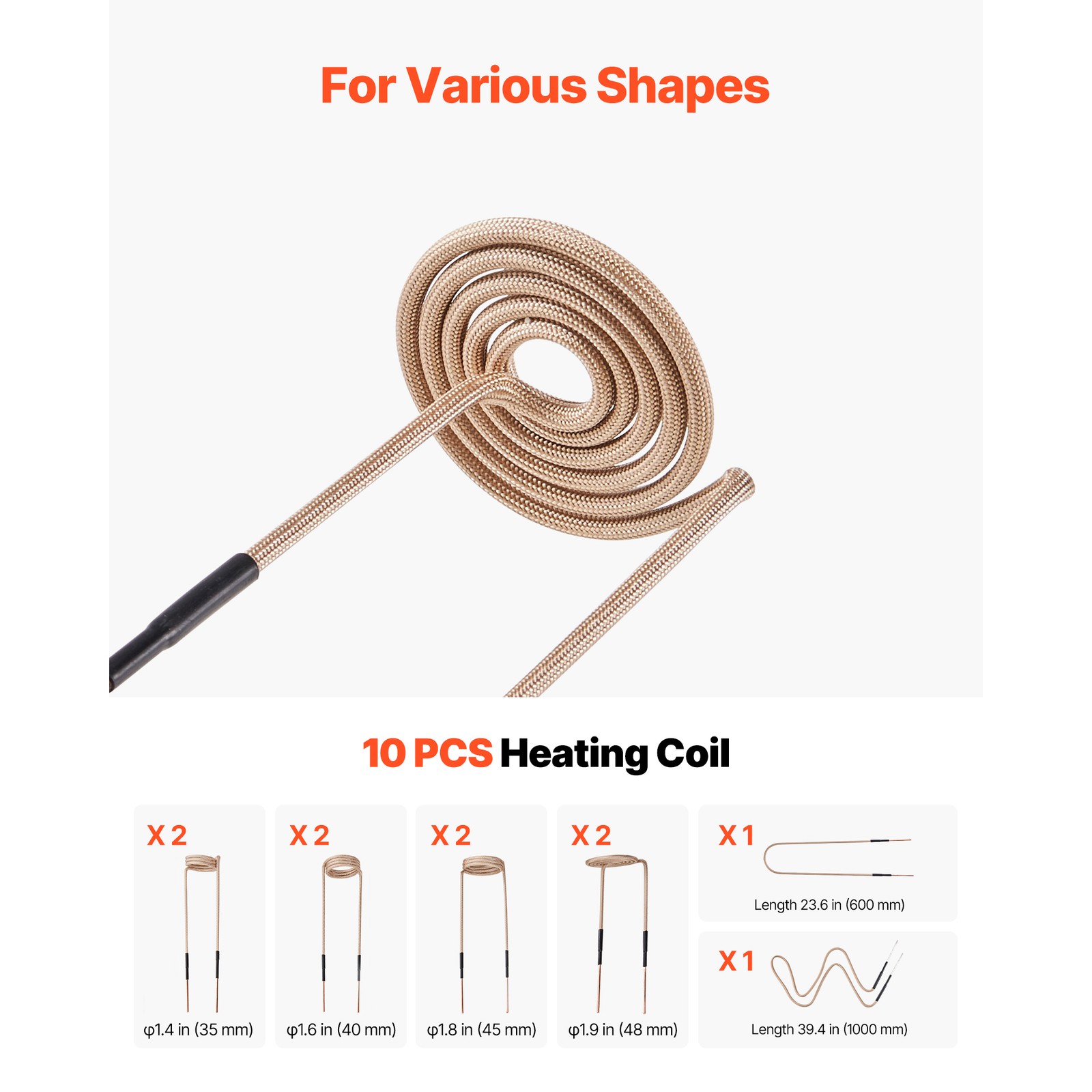 Uimoso Induction Heating Tool Kit for Rusted Bolt and Screw Removal, 1100W 110V