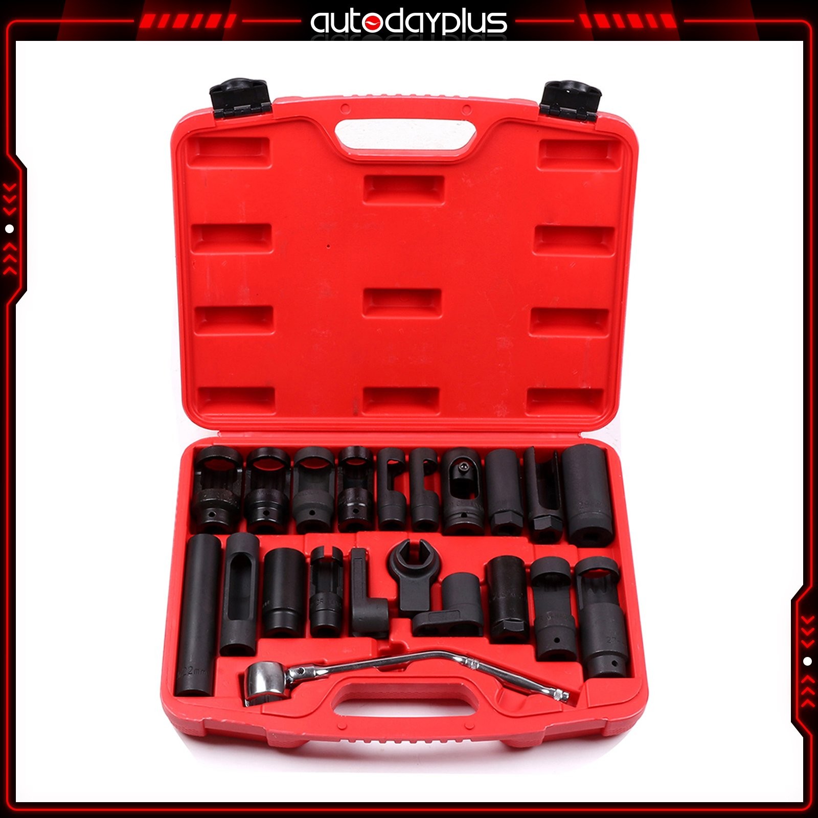?For Removing Oxygen Sensors 21 pcs Oxygen Sensor Special Socket Set