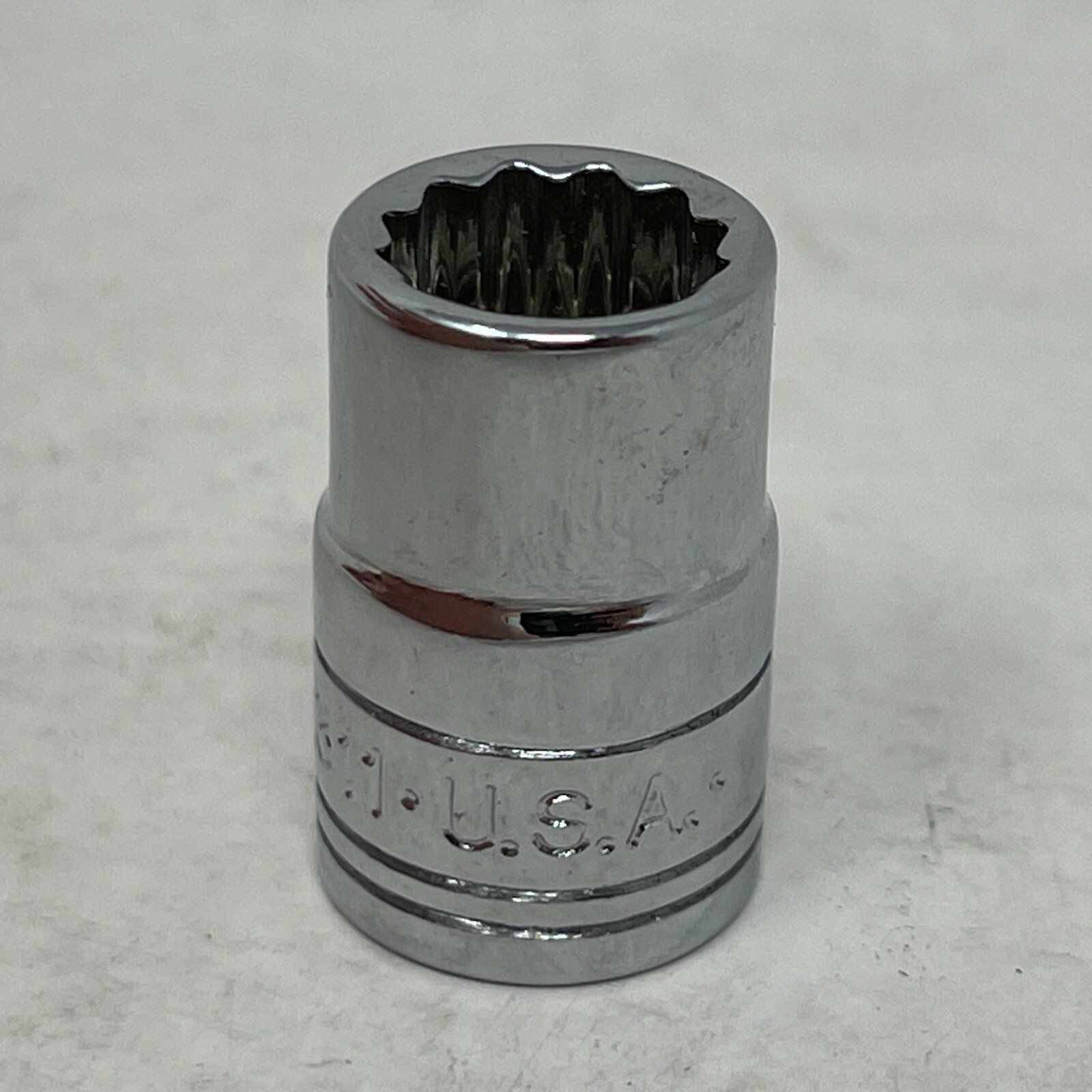 SK Hand Tools 3/8″ Drive 11mm 12 point Standard Metric Chrome Socket Made in USA