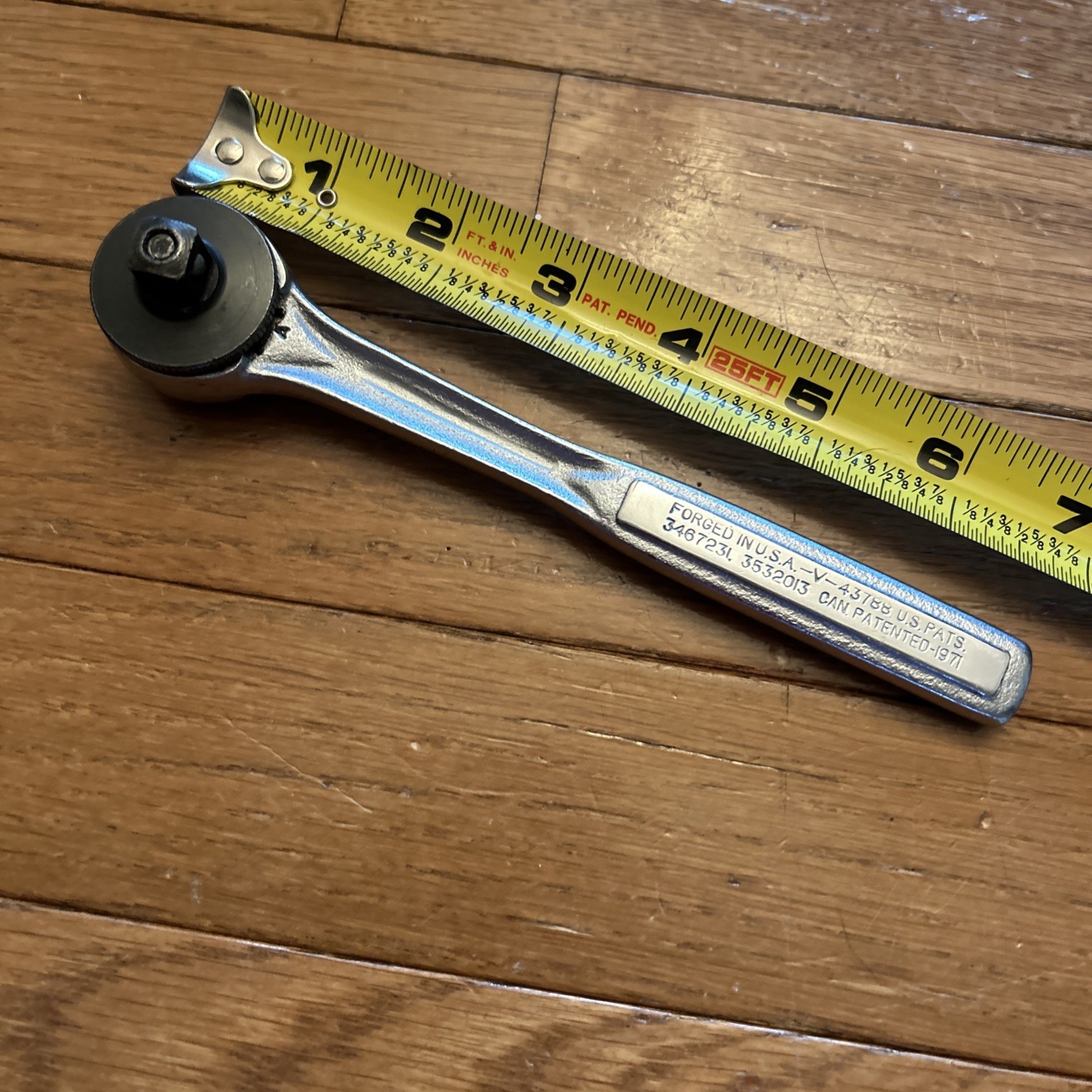 CRAFTSMAN 3/8″ Drive Socket Ratchet Wrench Thumb Wheel -V- 43788