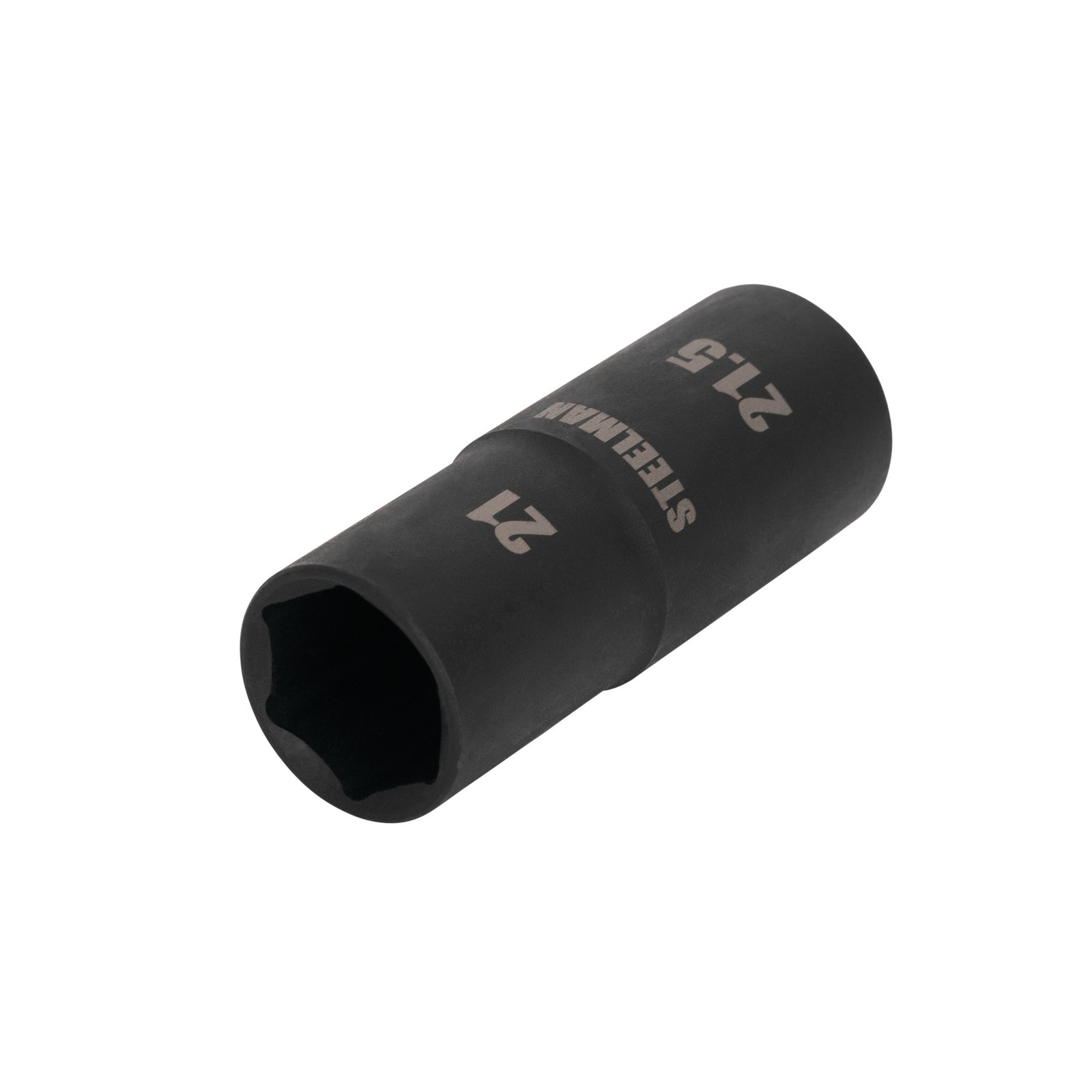 Steelman 1/2 in. Drive Impact Flip Socket, Thin Wall, 21-MM x 21.5-MM 60230