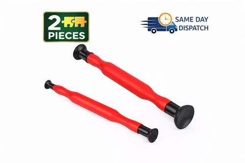 2pcs/set Car Valve Lapping Sticks Tool Sucker Rubber Head Fittings Grinding Tool