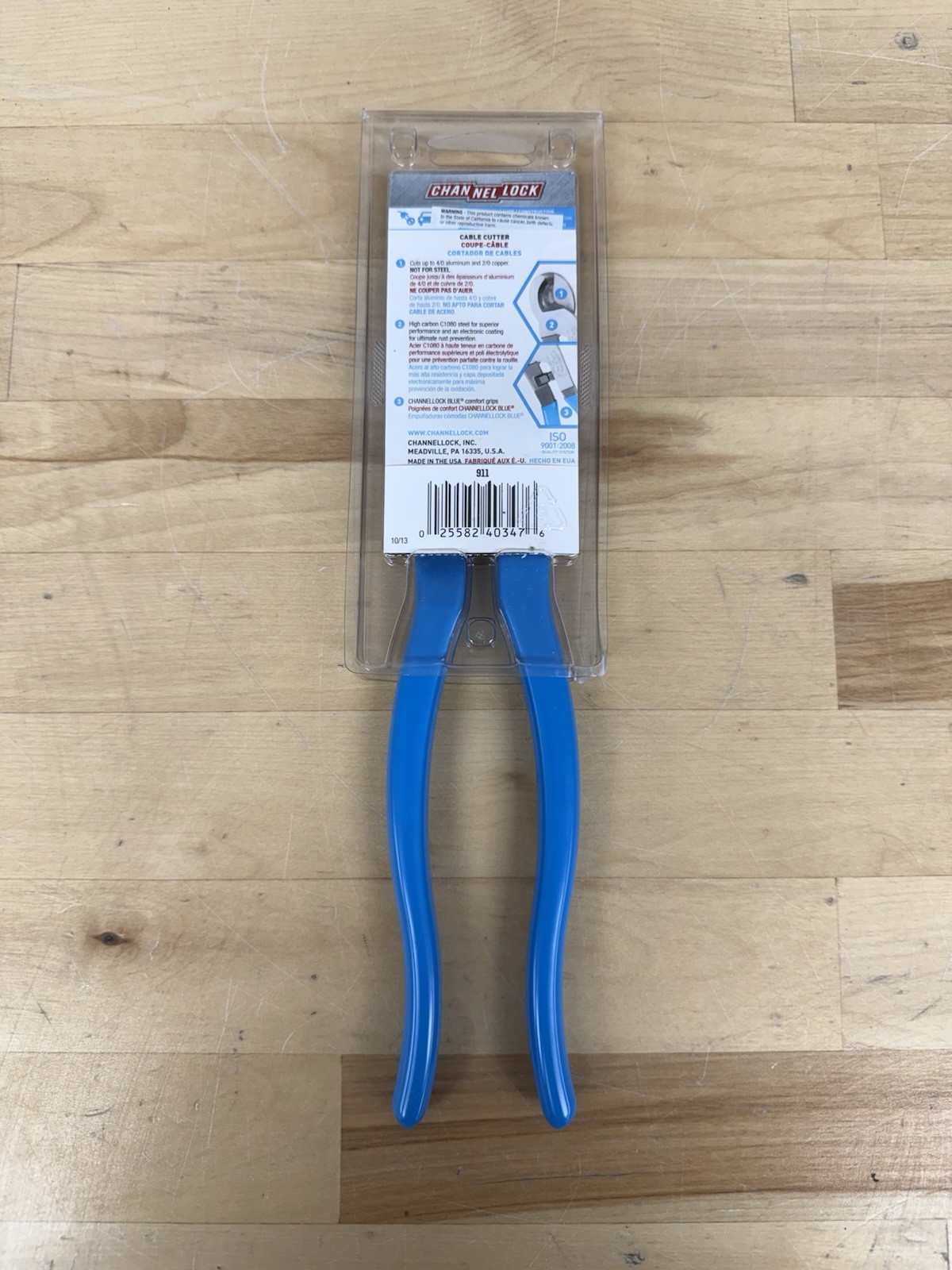 NEW Channel Lock Cable Cutter 9.5in 911