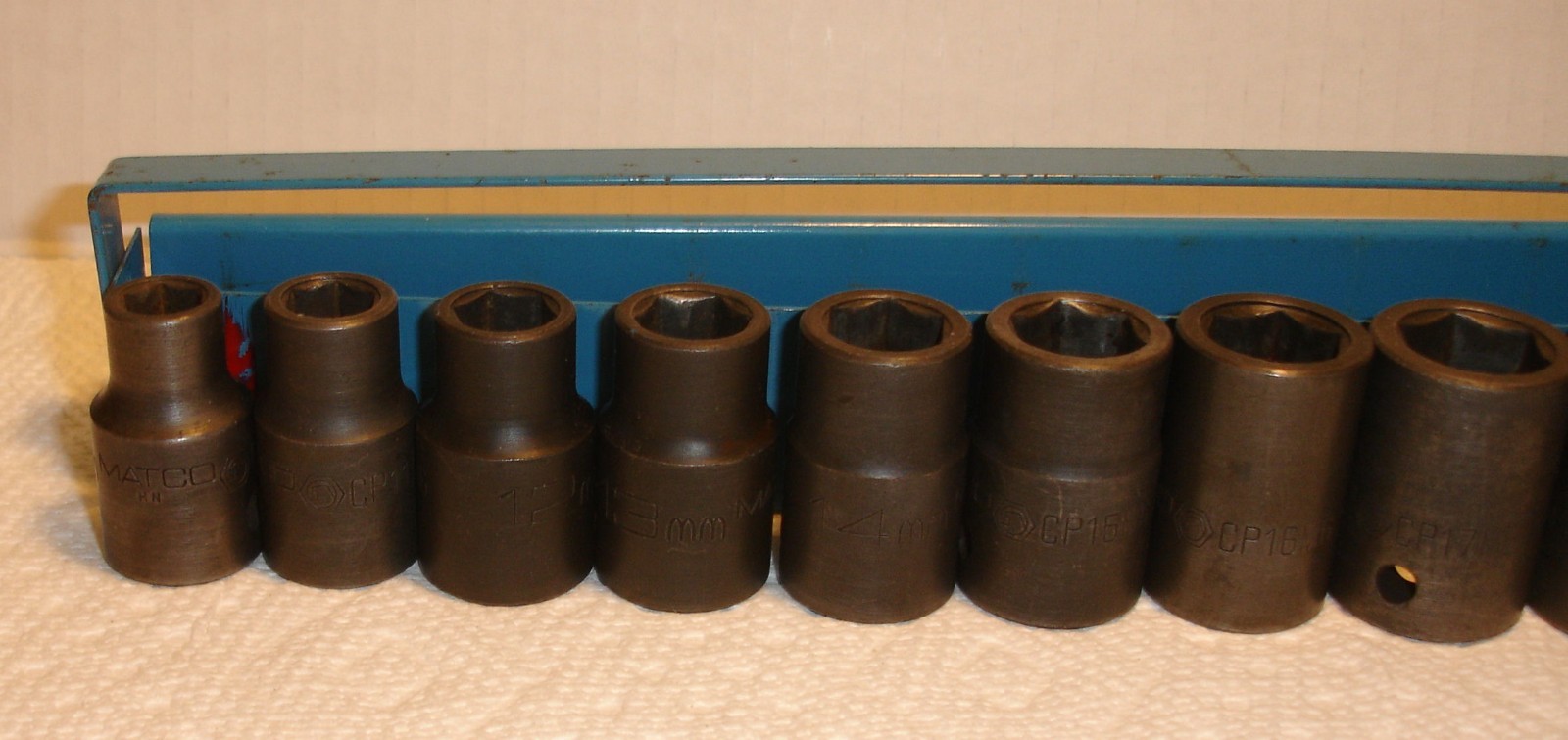 79 pc Matco Metric Socket Set * 1/4″ 3/8″ 1/2″ dr * deep shallow * chrome impact