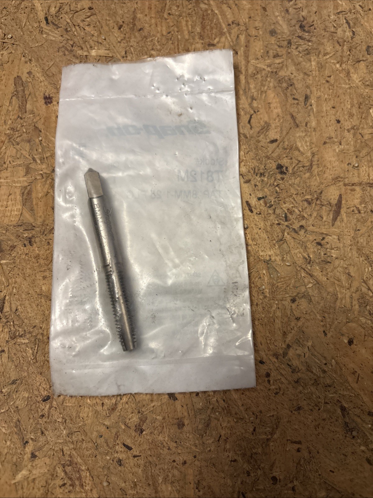 Snap On M8 X 1.25 Double Hex Tap T812M