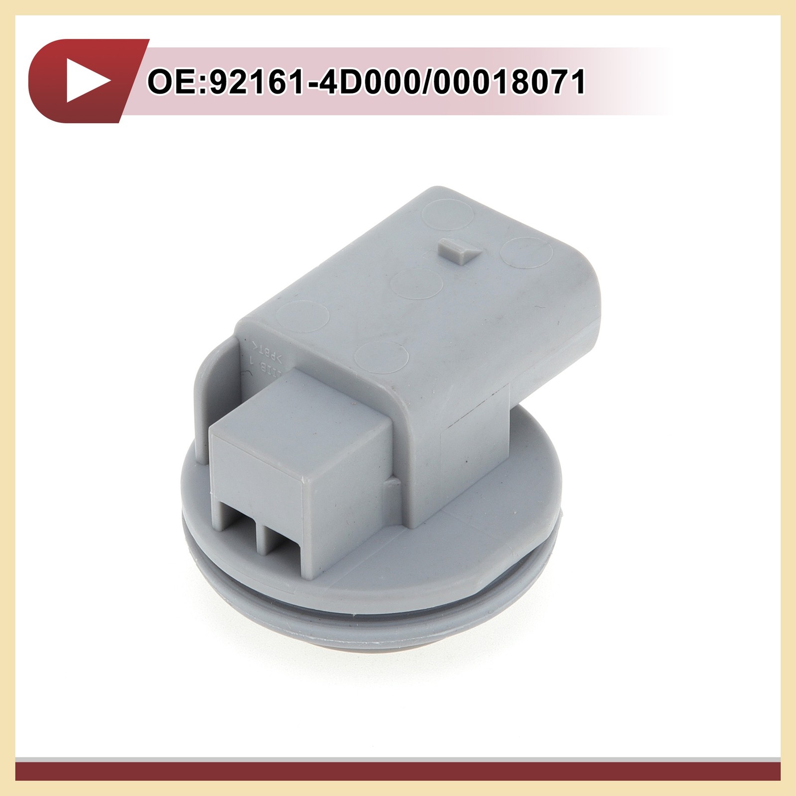 Front Turn Signal Light Socket for Kia Rio 06-11 1.6L No.92161-4D000