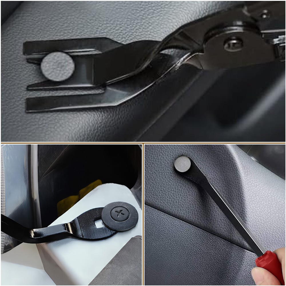 7PCS Car Trim Clip Upholstery Removal Tool Door Panel Fastener Pin Pliers Puller