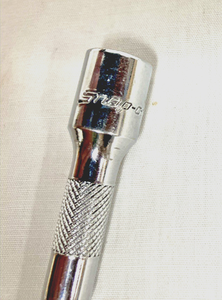 Snap On 1/4” Dr. Knurled Extension 5 Pcs Total 1” 4” 6” 10” 14”