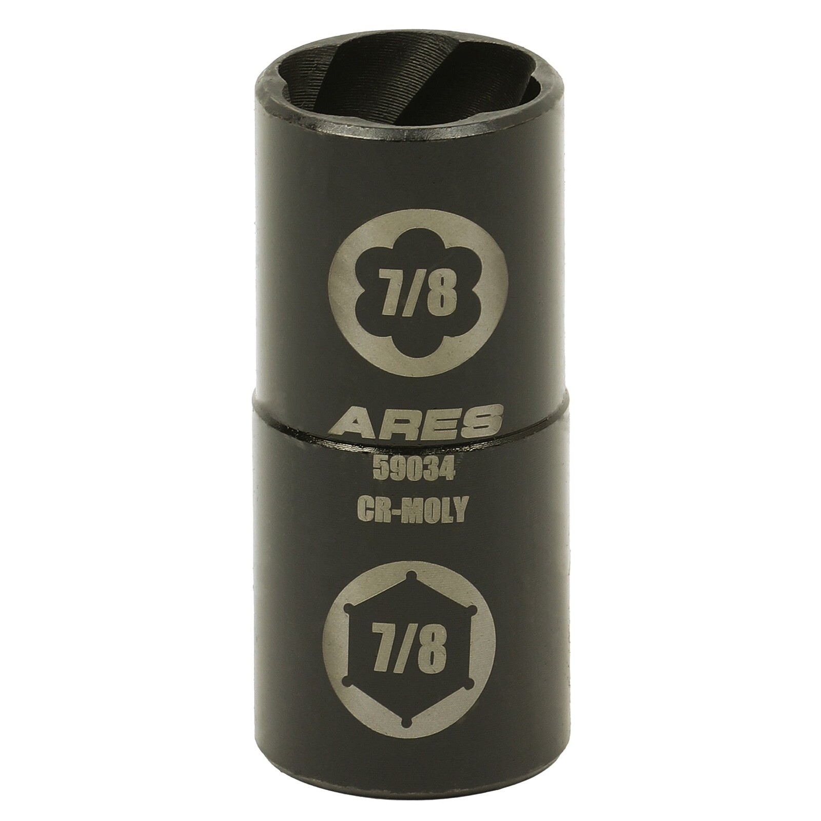 7/8” Ares Hex & Damaged Lug Remover ARES Impact Flip Socket. 1/2″ Drive -New