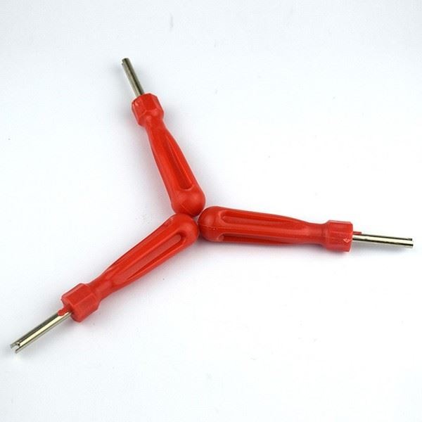 Car Repair Tool Tire Valve Stem Core Remover 6 Pack Lightweight Portable
