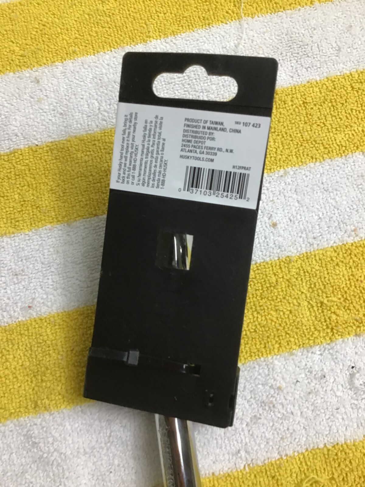107 423 HUSKY 1/2″ Drive Fine tooth Full Polish Ratchet – 72 Teeth Free Shipping