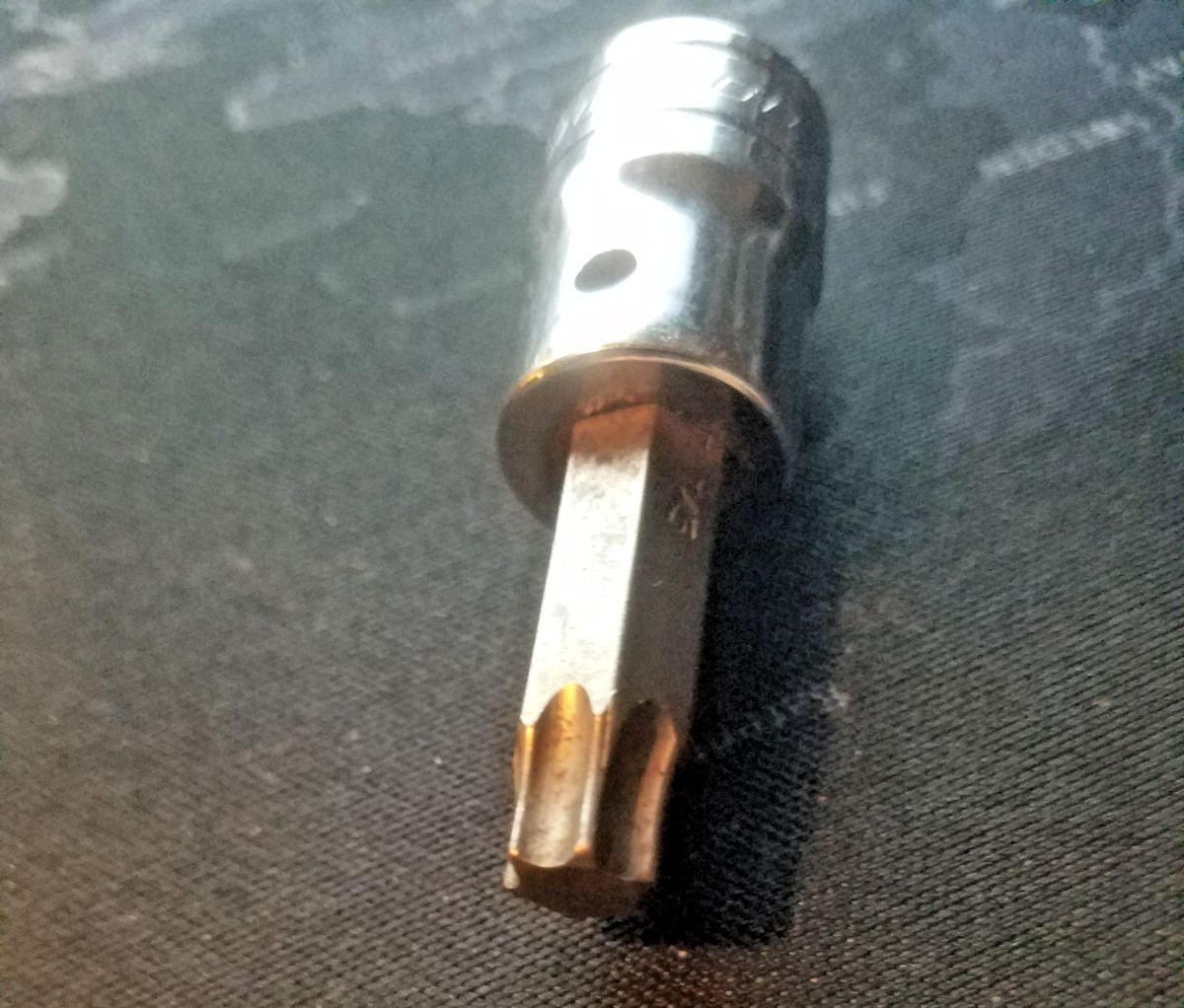 Snap On 3/8″ Drive T45A Torx Bit Socket # FTX45A MADE IN THE USA