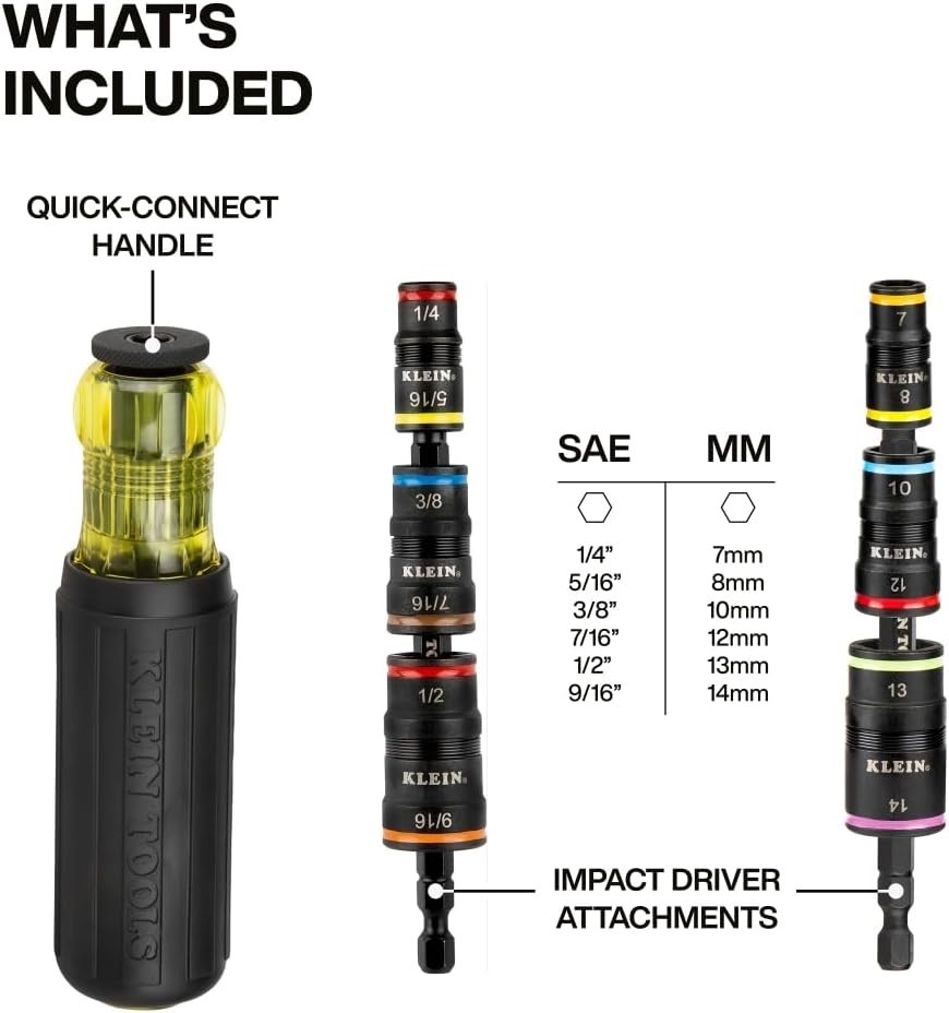 80192 Impact Metric Socket Set and SAE Socket Set,