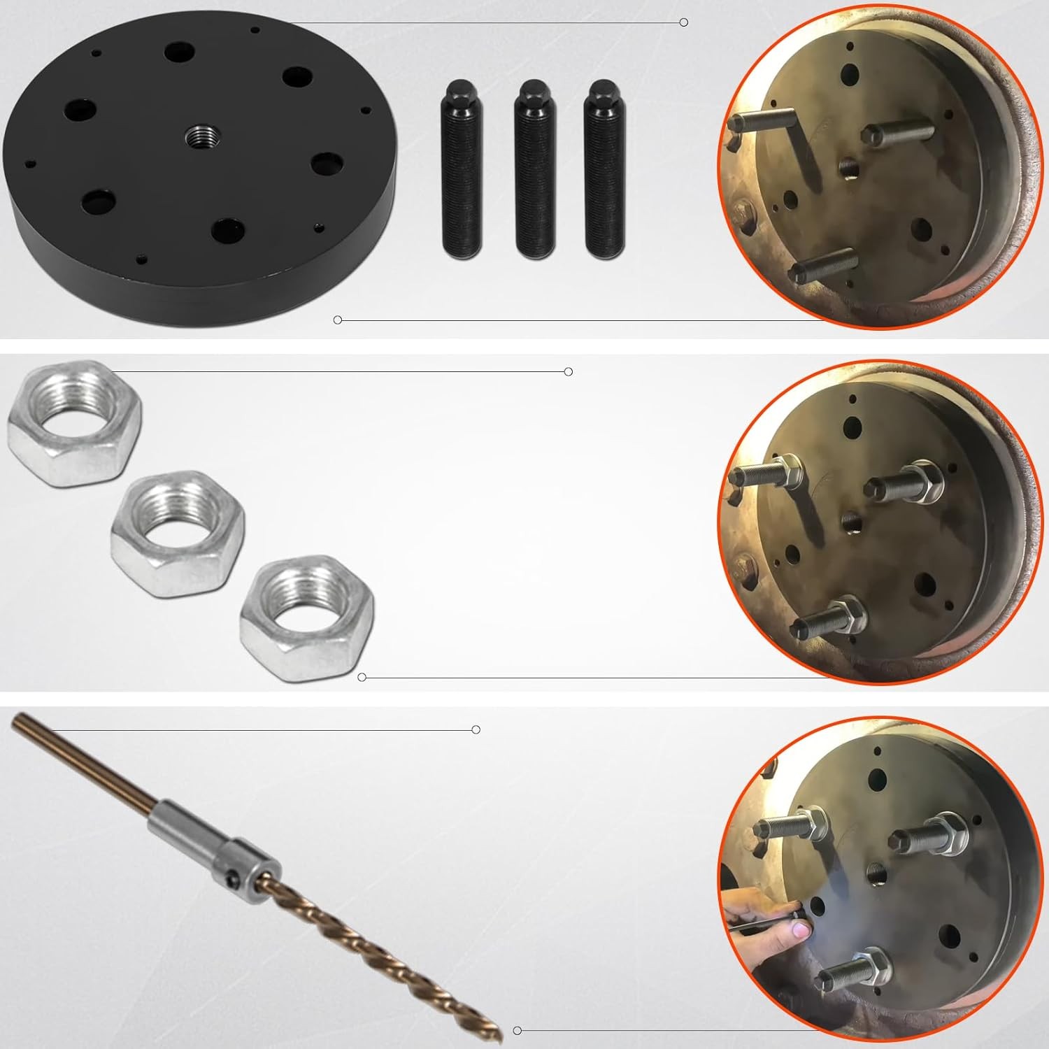 3164780 Rear Main Seal & Wear Sleeve Installer for Cummins ISX QSX ISX15 ISX12