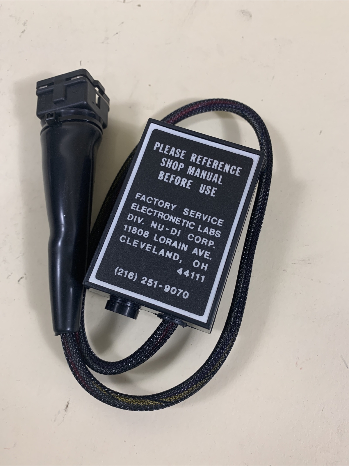 105-00006 OTC Rotunda Ford Essential Service ABS Pressure Switch Harness