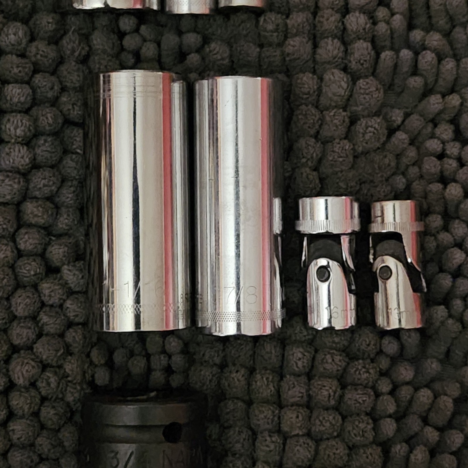 NAPA Socket Lot (8) – NB1216 NB1218 NBF13M NBF16M NHP83 NTD627M NTD628 NTD634