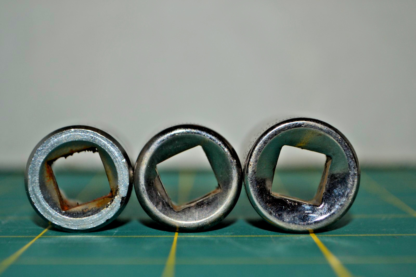 Craftsman Metric 3/8 Drive 12 Point 14-19MM Sockets Made in USA 6 Pcs