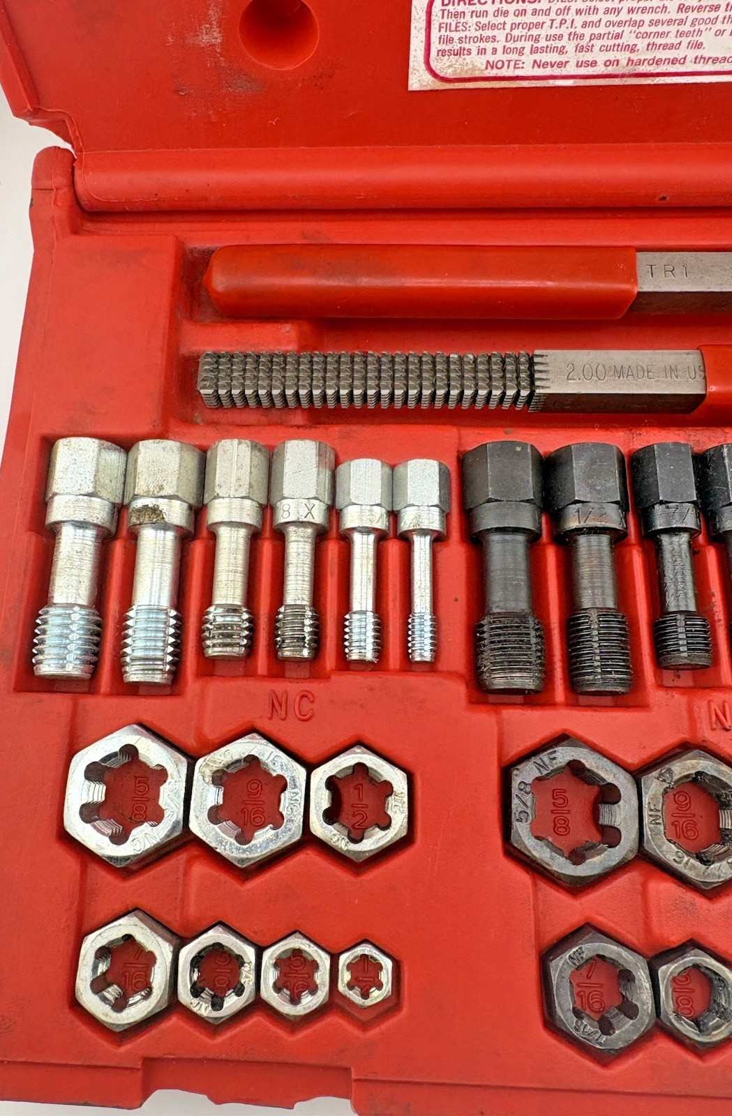 Matco Tools Thread Restoring Tap & Die Kit TR43K