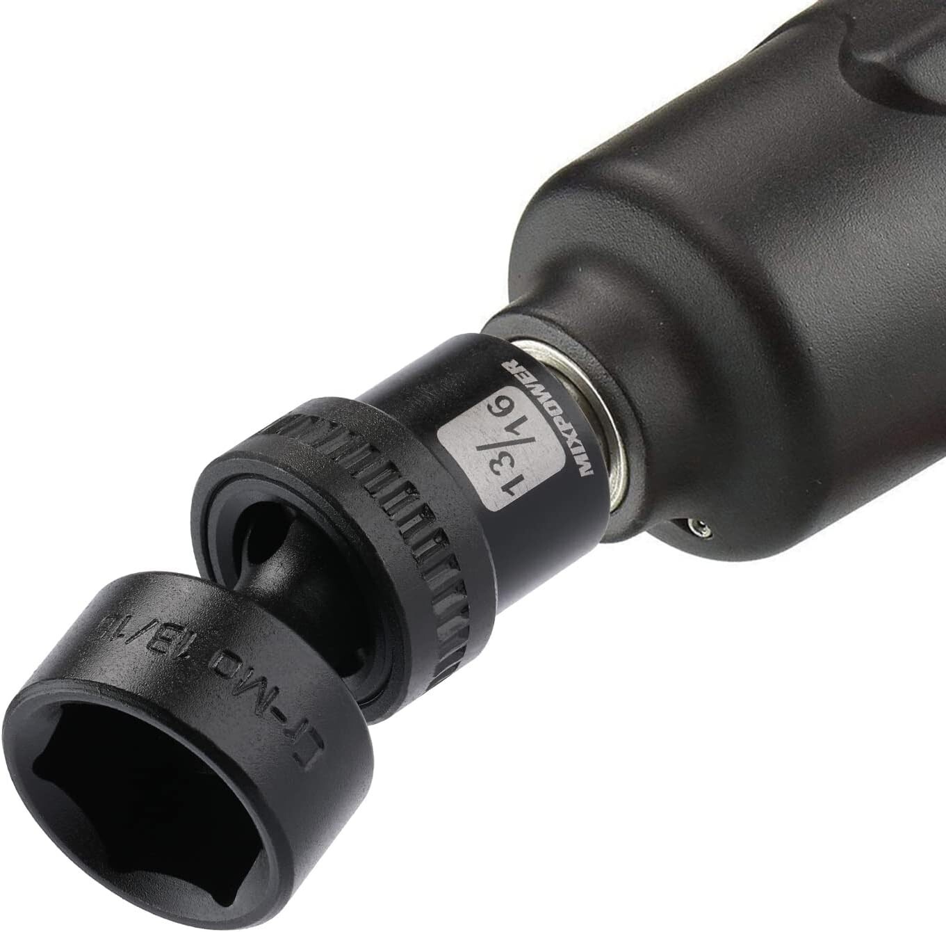 Versatile Shallow Impact Socket Set – 3/8″ Drive, 12 Pieces with Laser Markings