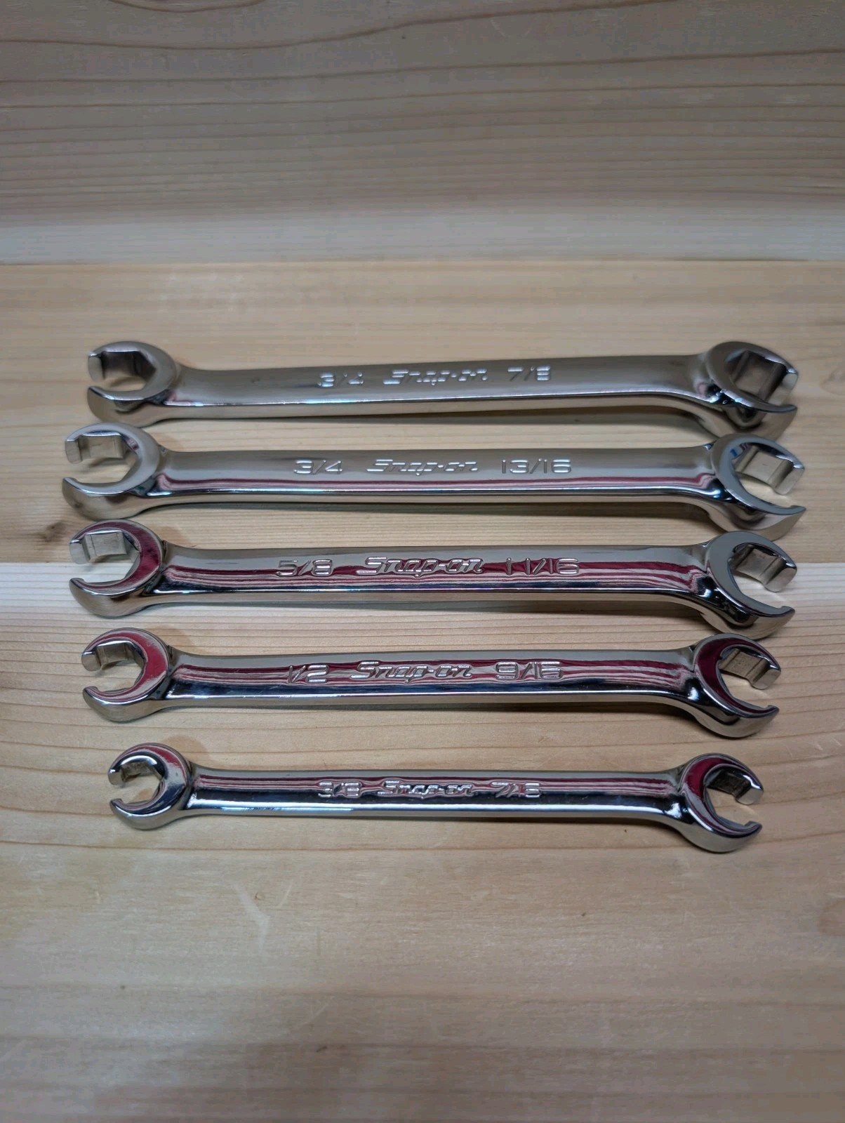 Snap-on™ 3/8″ to 7/8″ 6-point flare nut tubing wrench RXFS1214B to RXFS2428B