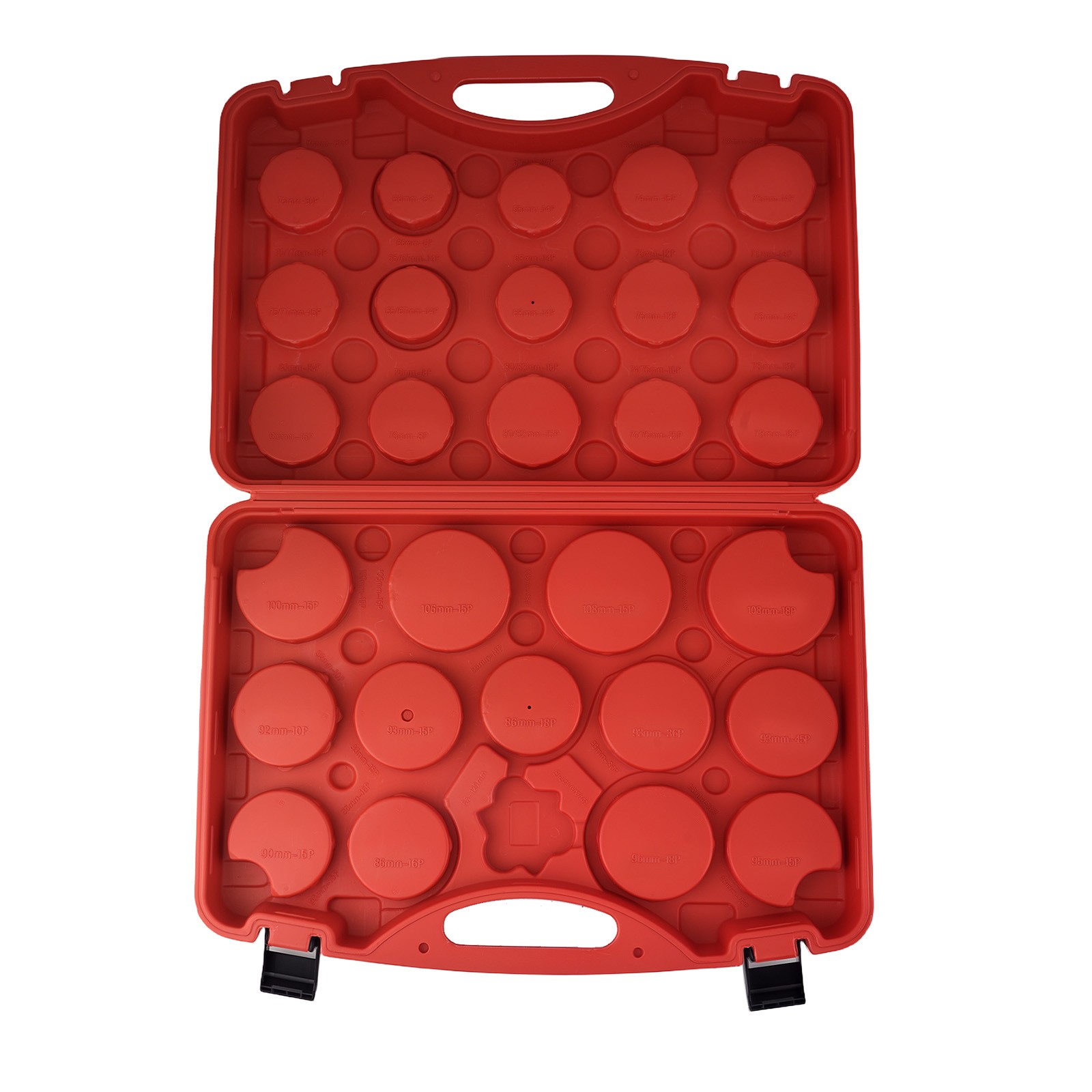 30pc Oil Filter Socket Kit for Auto Service Tool Set 65-120mm with Case