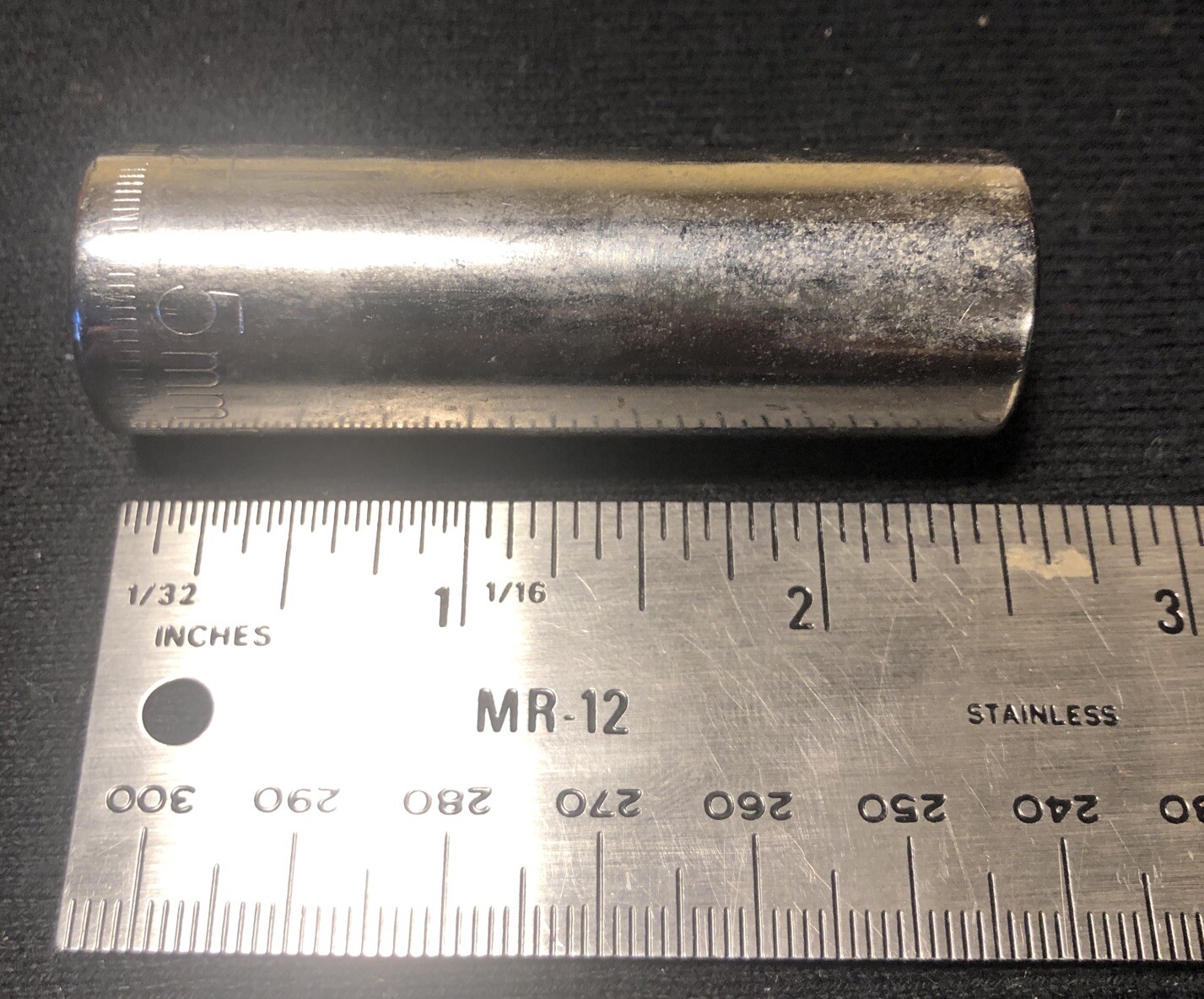 Vintage Craftsman 15 mm Deep Socket 6 Pt 3/8″ Drive No. -G- 44432 USA 🇺🇸 Nice
